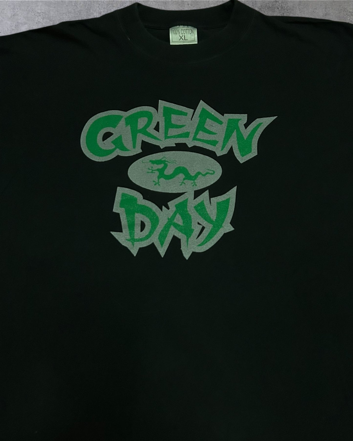 Vintage 2002 Green Day Euro Dookie Tour Shirt XL