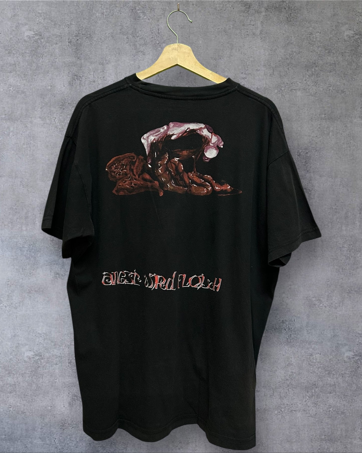 1998 Eisregen Krebs Match Frei Band Tee XL