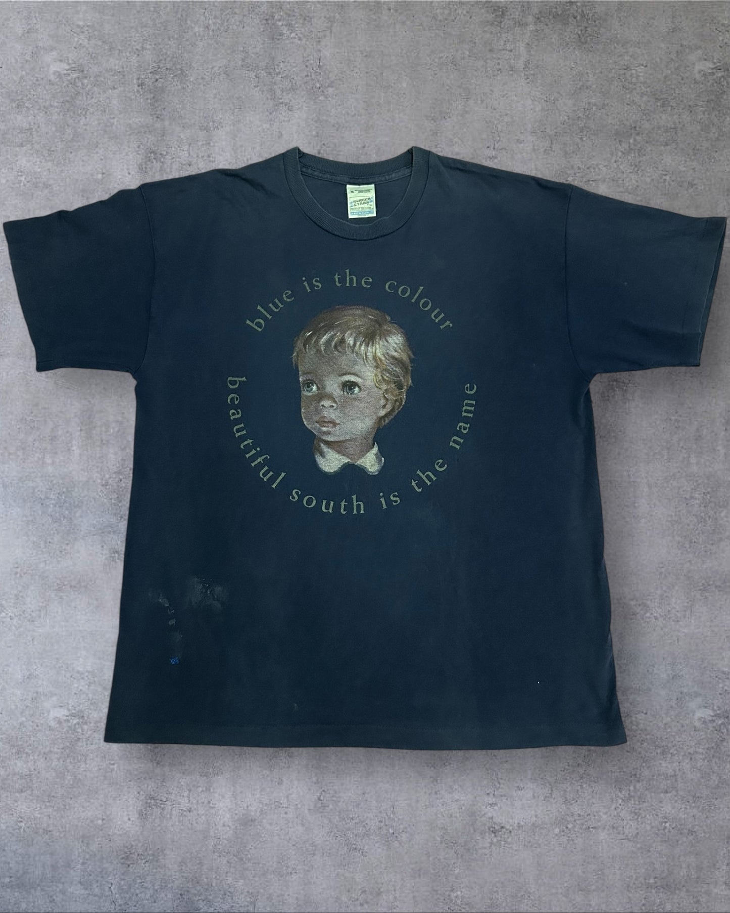 Vintage 1996 The Beautiful South - Blue is the Colour Tour Shirt XL