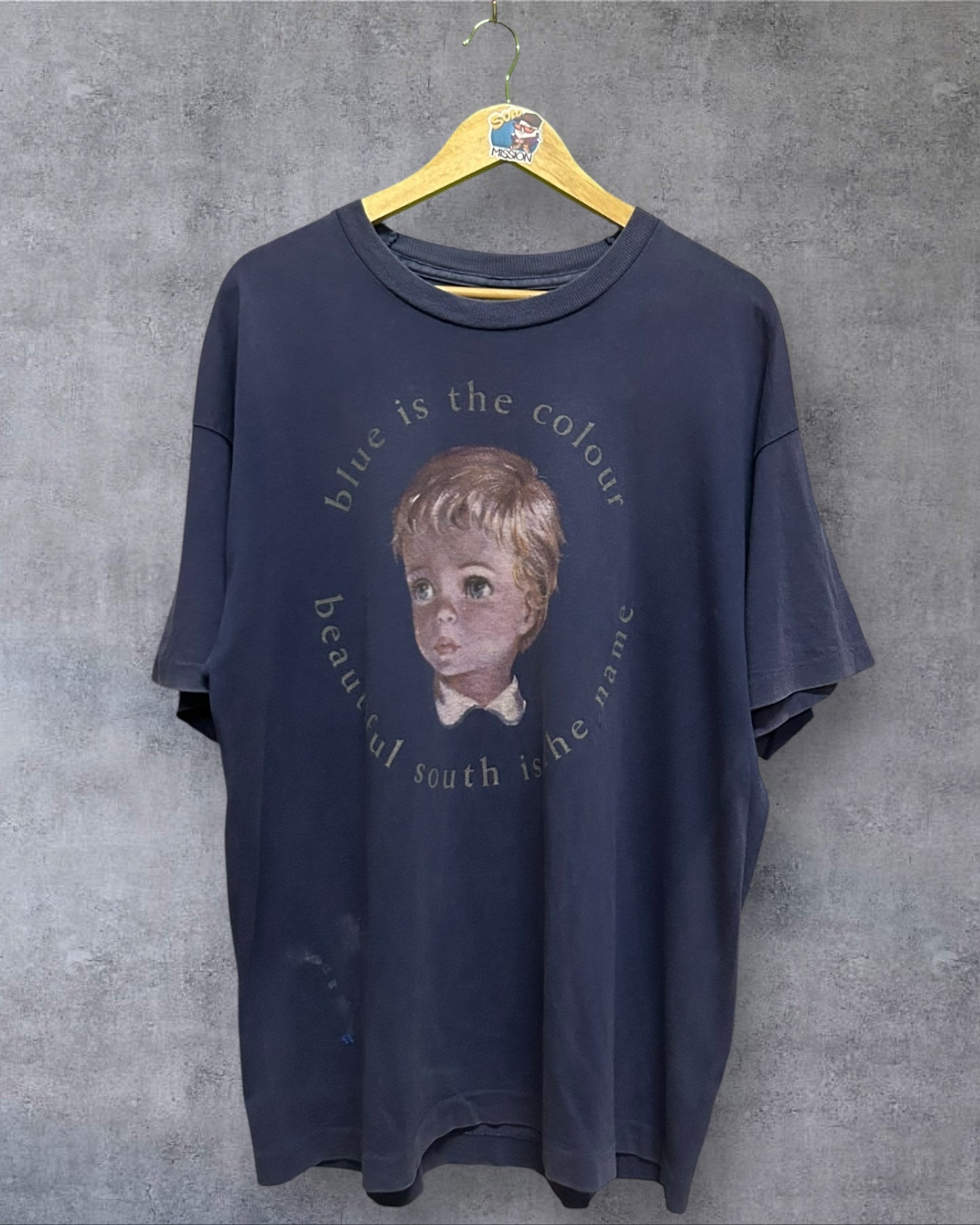 Vintage 1996 The Beautiful South - Blue is the Colour Tour Shirt XL