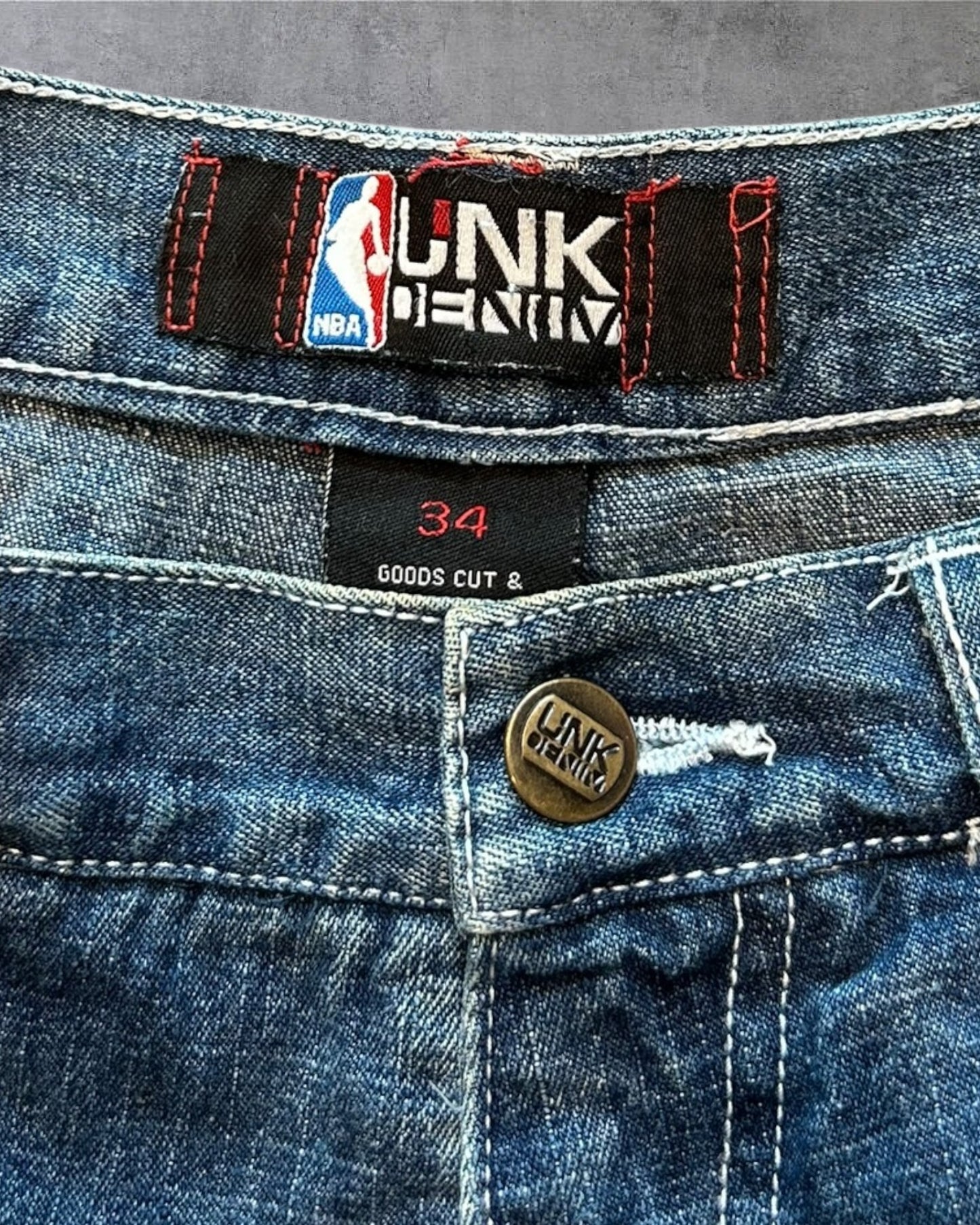 UNK Nets Basketball Jorts Size 34