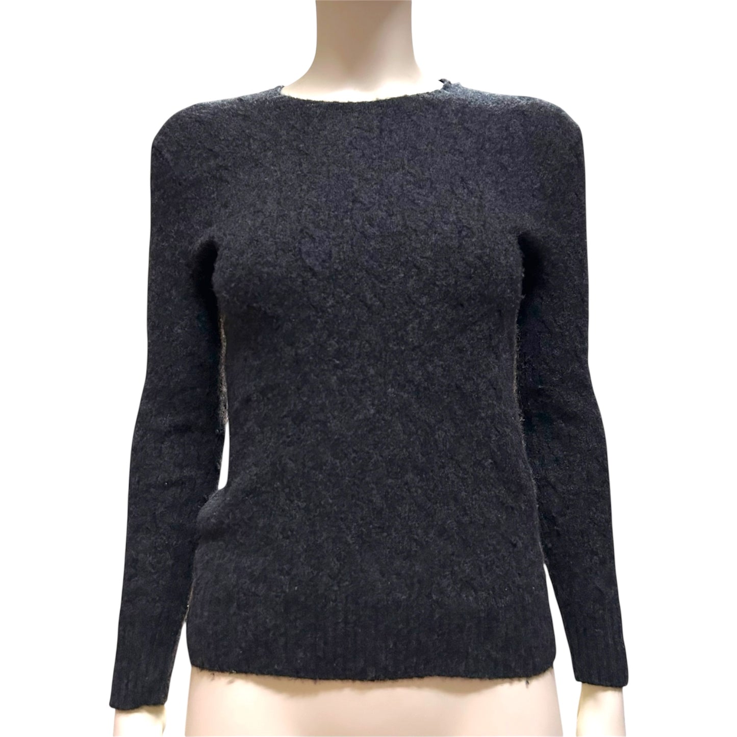 Polo by Ralph Lauren Gray Women Crewneck Sweater