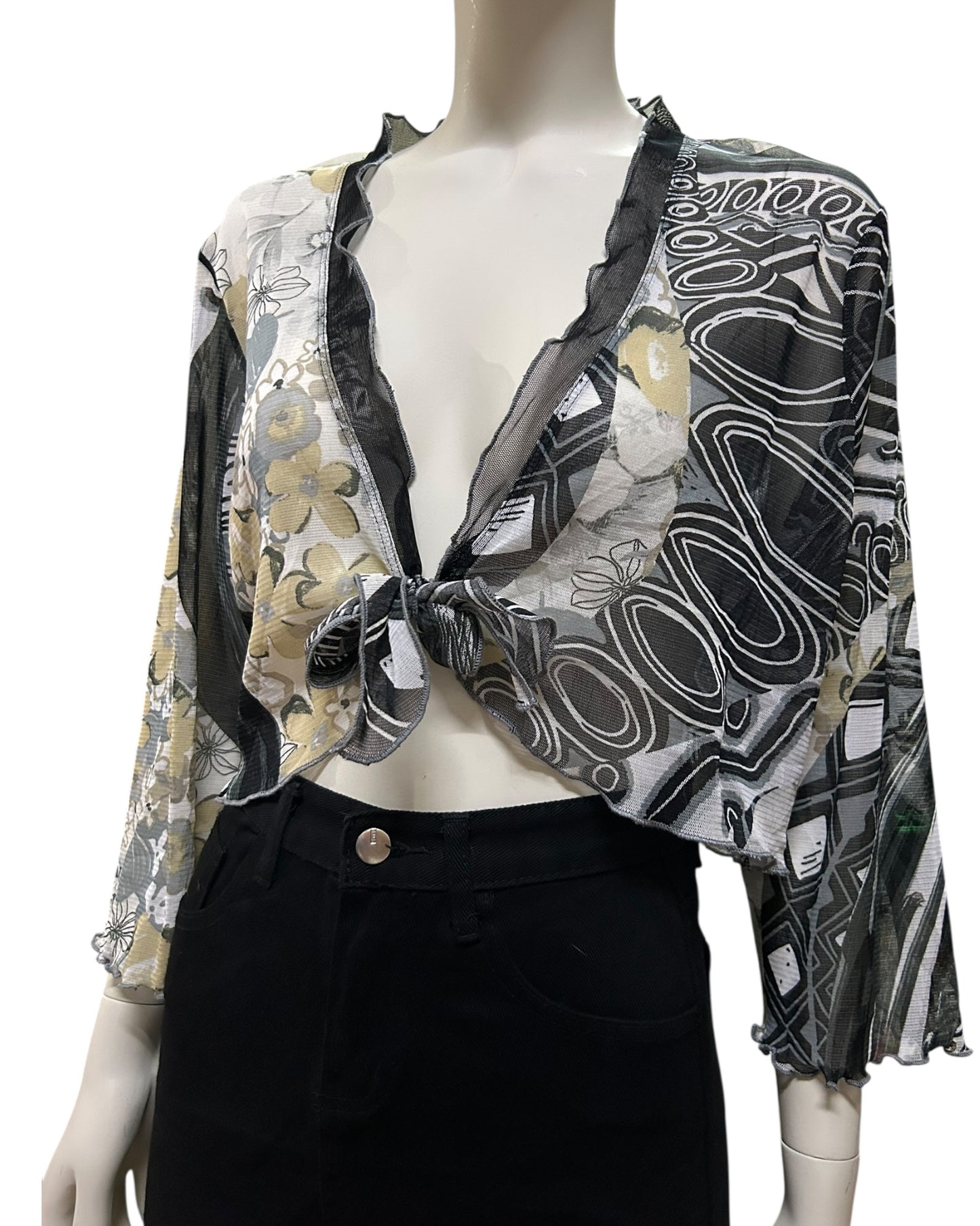 Sheer Wrap Top Small to Medium