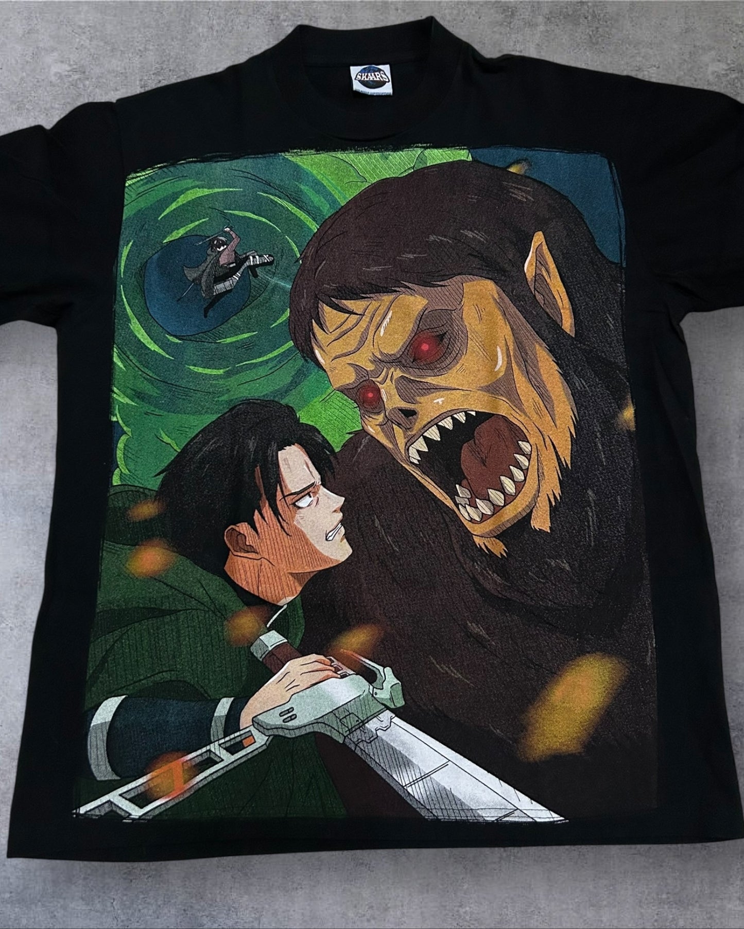 Attack on Titans Indo Boot Deadstock Large on tag fit to XL