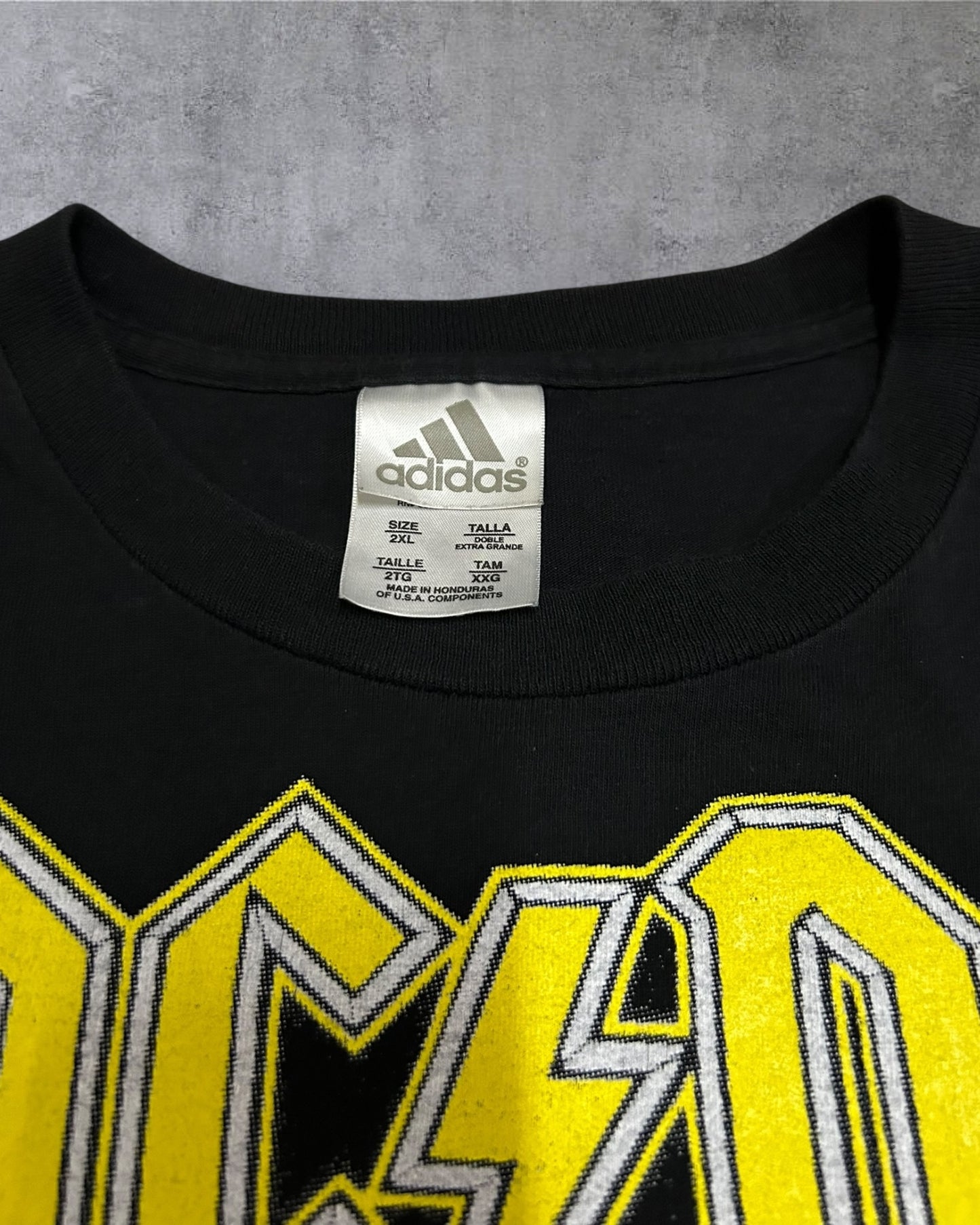 2009 ACDC Solo Angus Tour Shirt Adidas Tag XXL