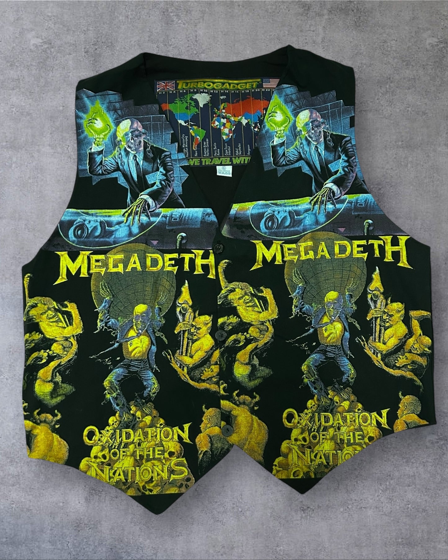 90’s Euro Megadeth Vest XL