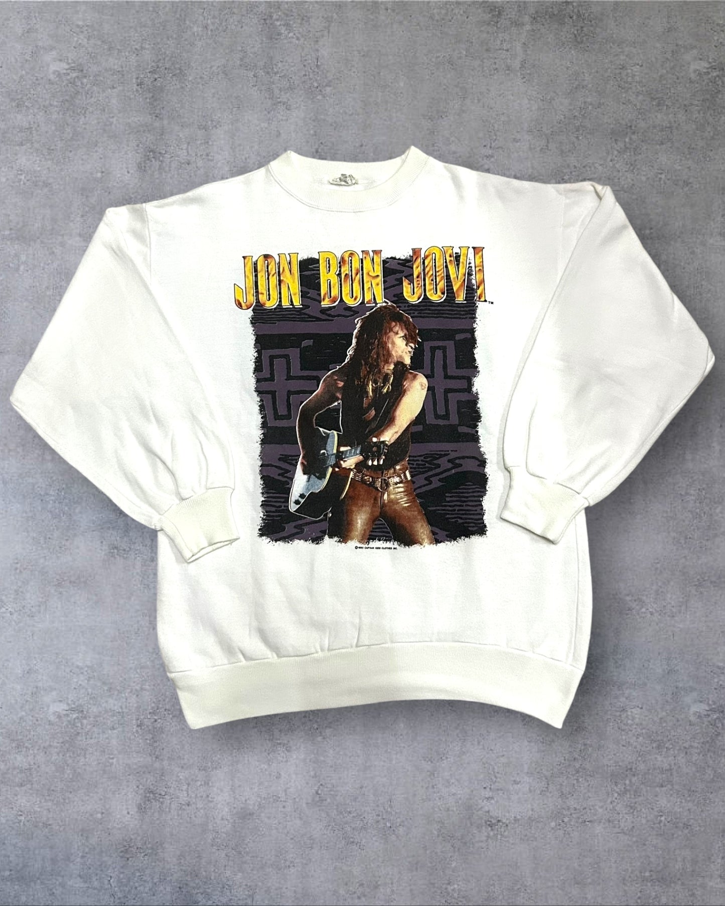 90’s Bon Jovi Blaze of Glory Crew neck Large