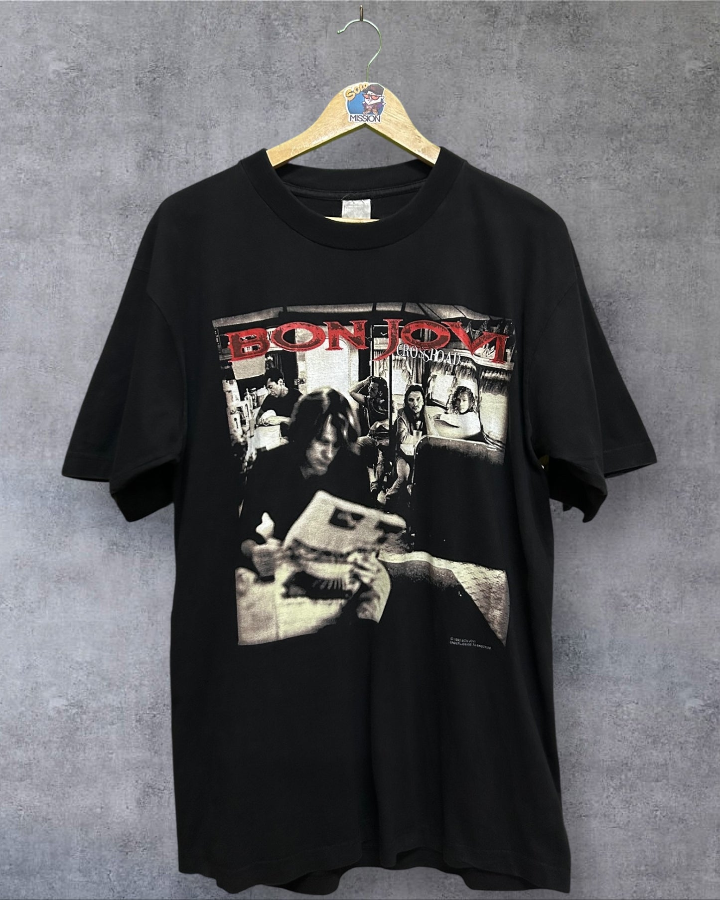 1995 Bon Jovi Crossroads Album Shirt Large
