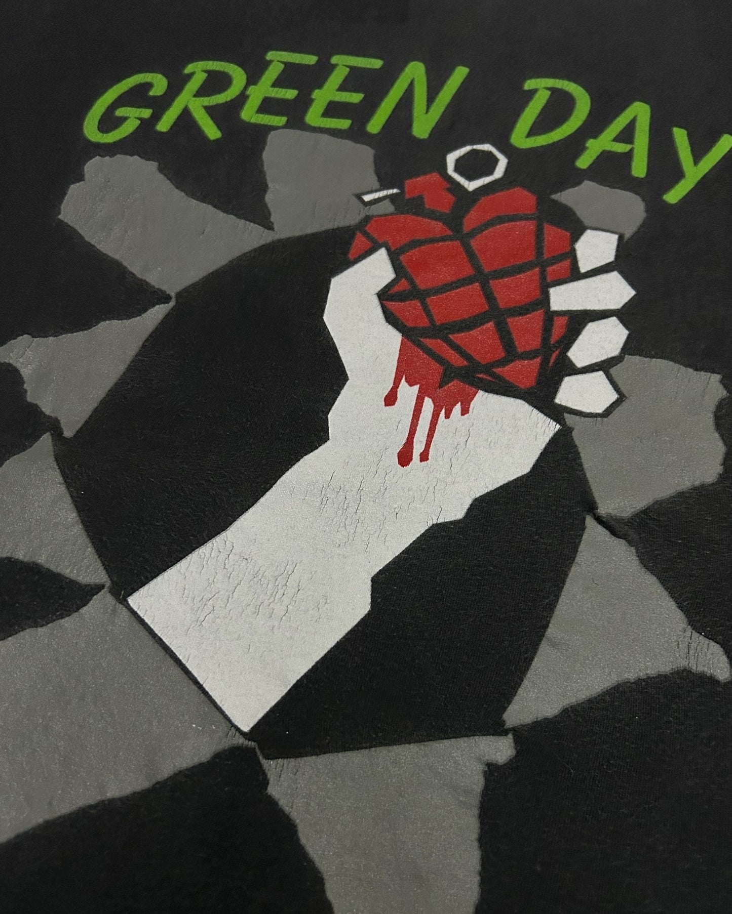 Vintage Green Day American Idiot Large
