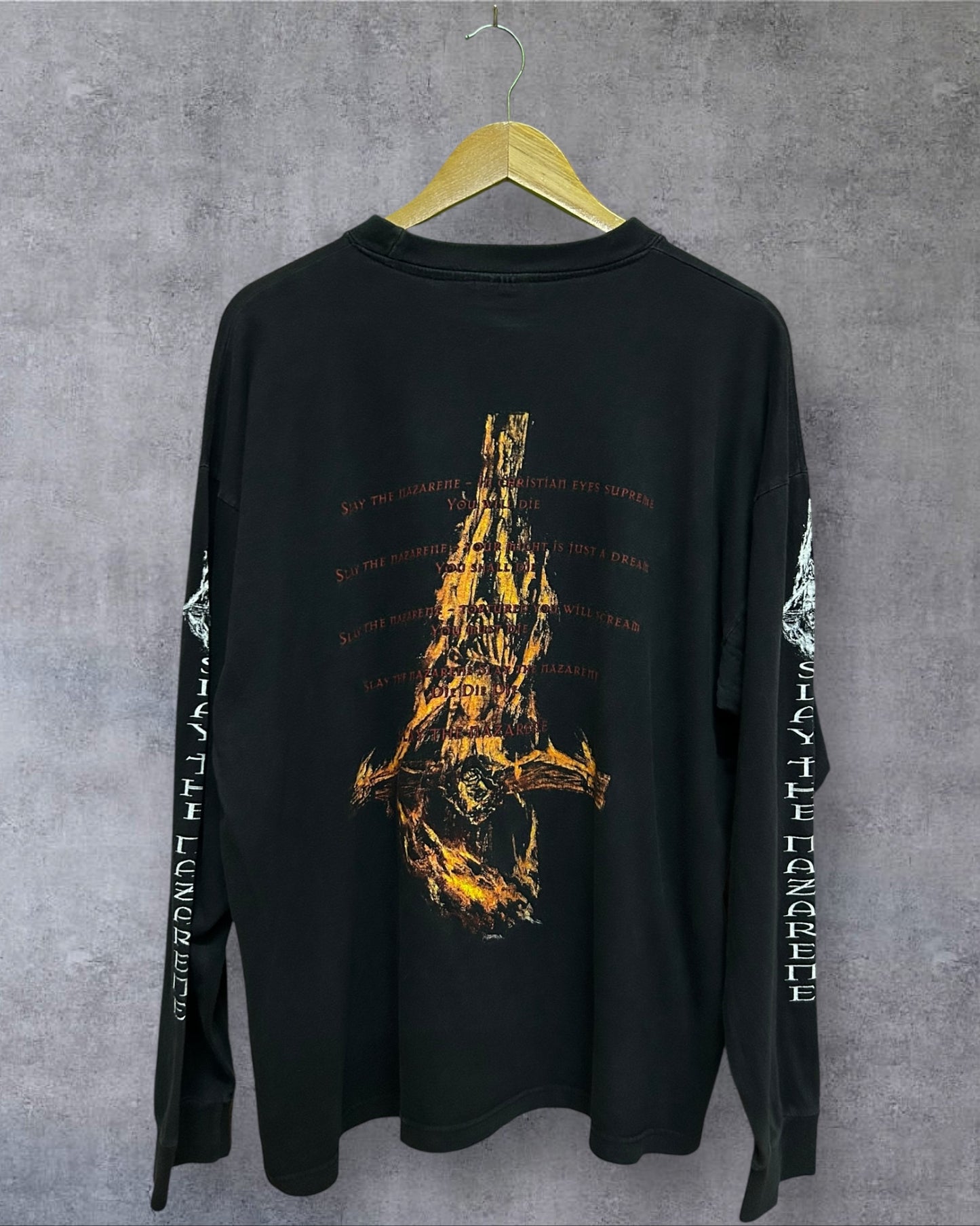 90s Marduk - Slay The Nazarene Long Sleeve XL