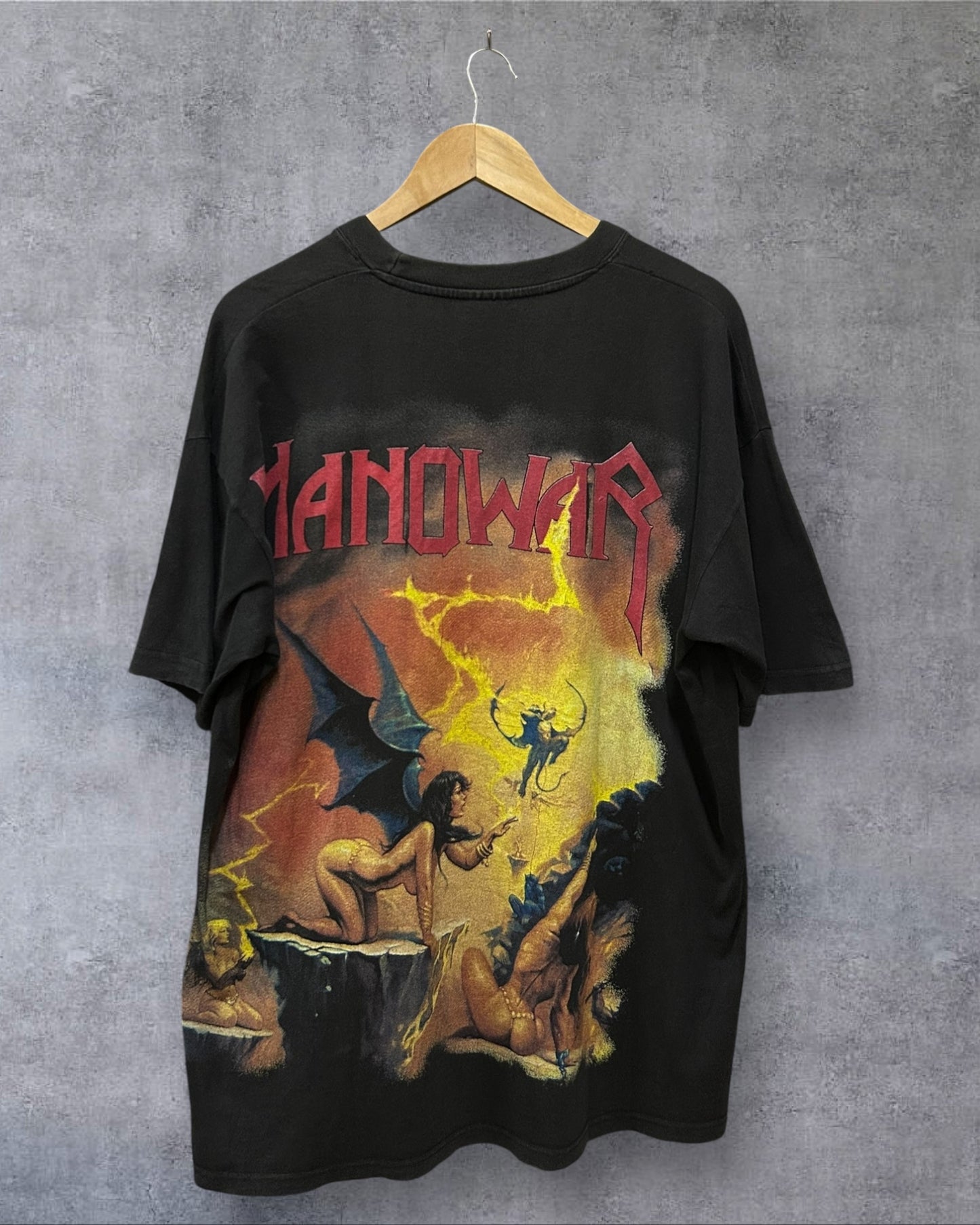 90’s Manowar Band Shirt XL