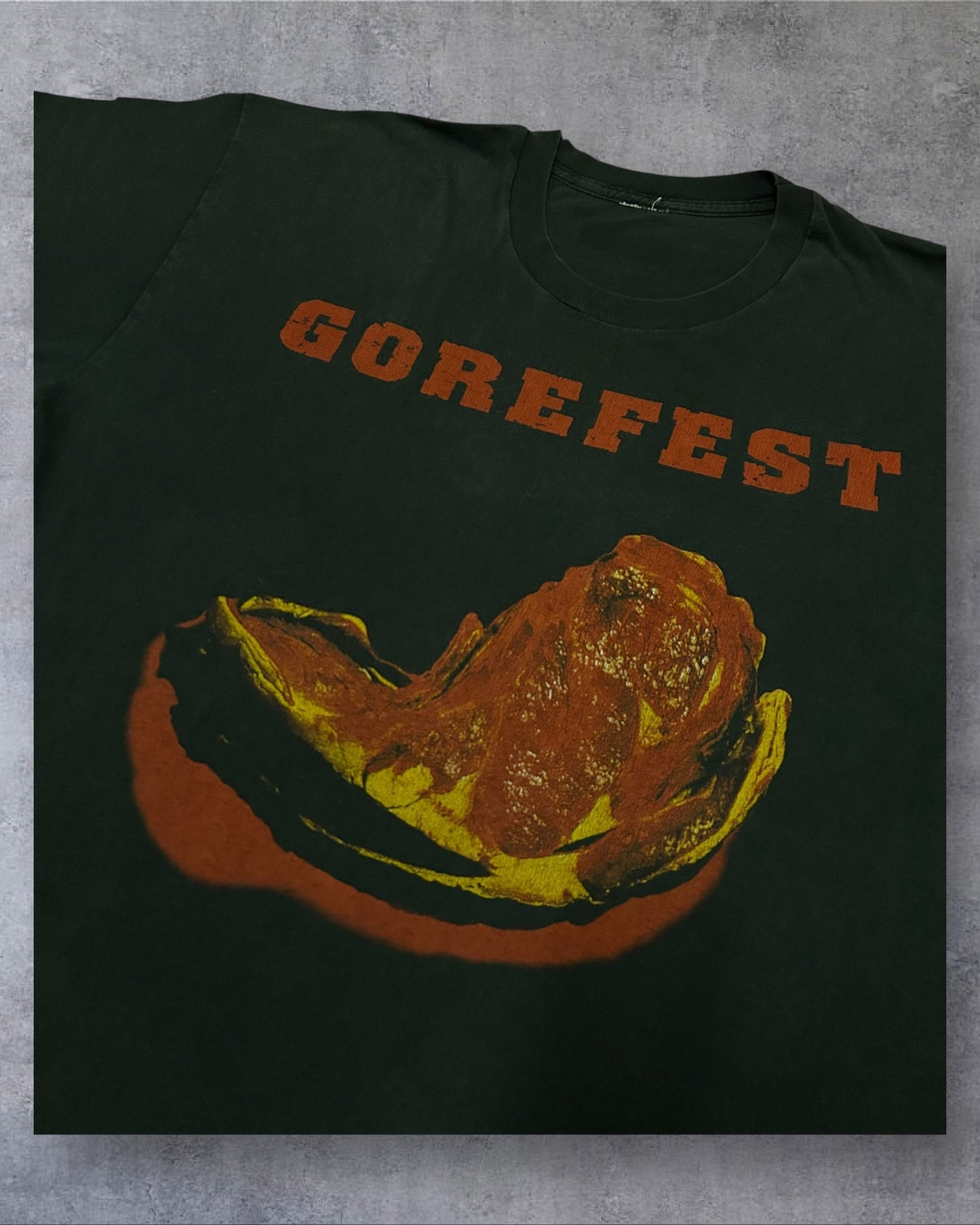 1995 Gorefest Heart Soul Fire Band Tee XL