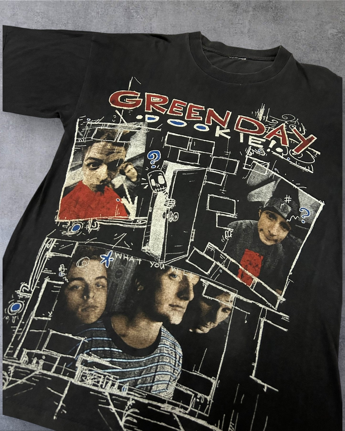 90s Euro Green Day Dookie Album Large
