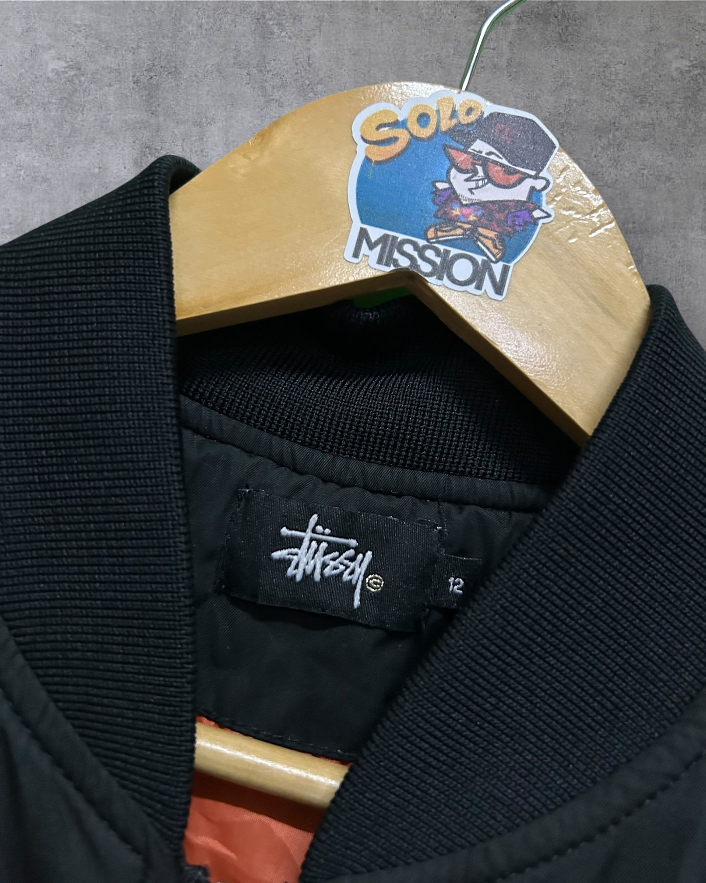 Stussy Stock Bomber Jacket Medium