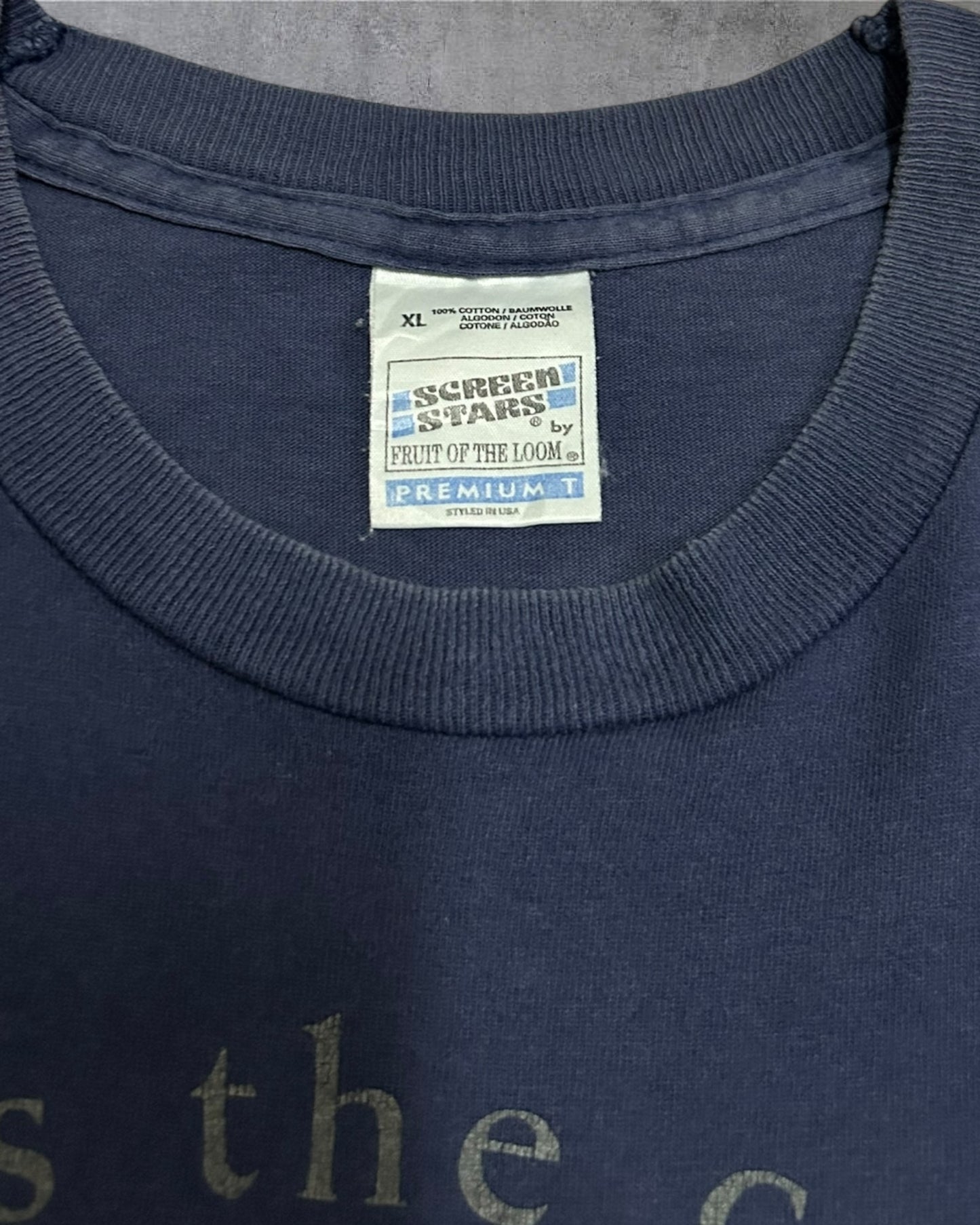 Vintage 1996 The Beautiful South - Blue is the Colour Tour Shirt XL