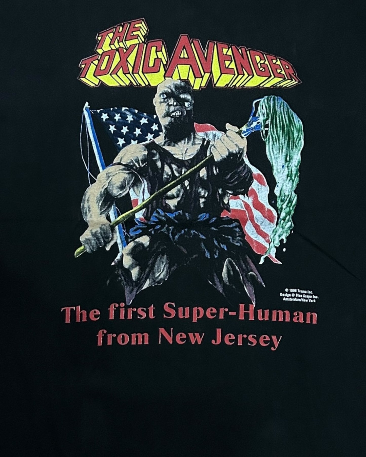 1996 Toxic Avenger Movie Promo T-Shirt Large
