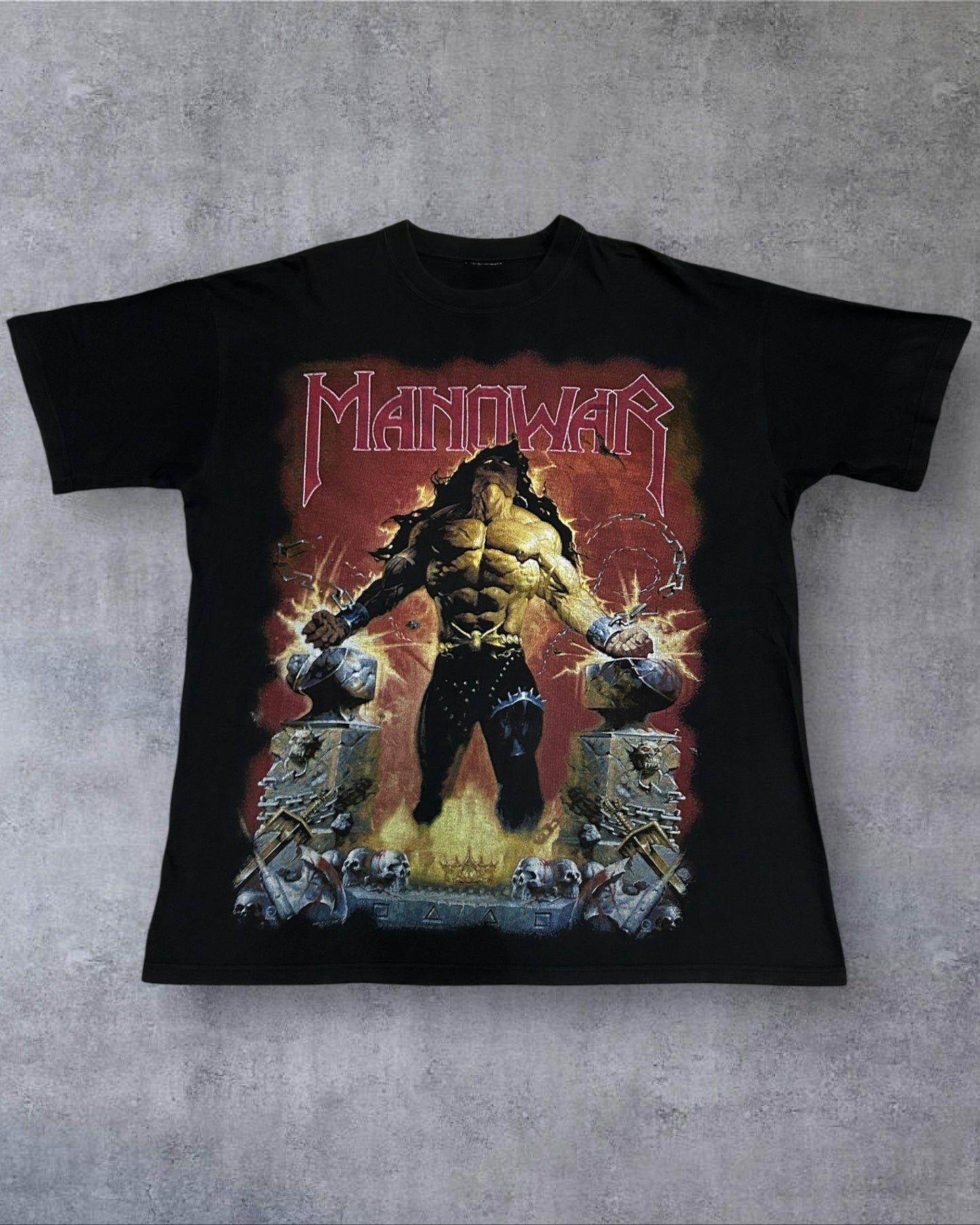 90’s Manowar Band Shirt XL
