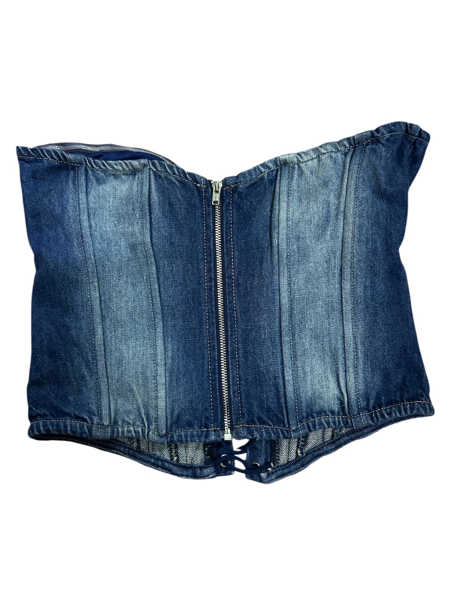 Corset Denim Top