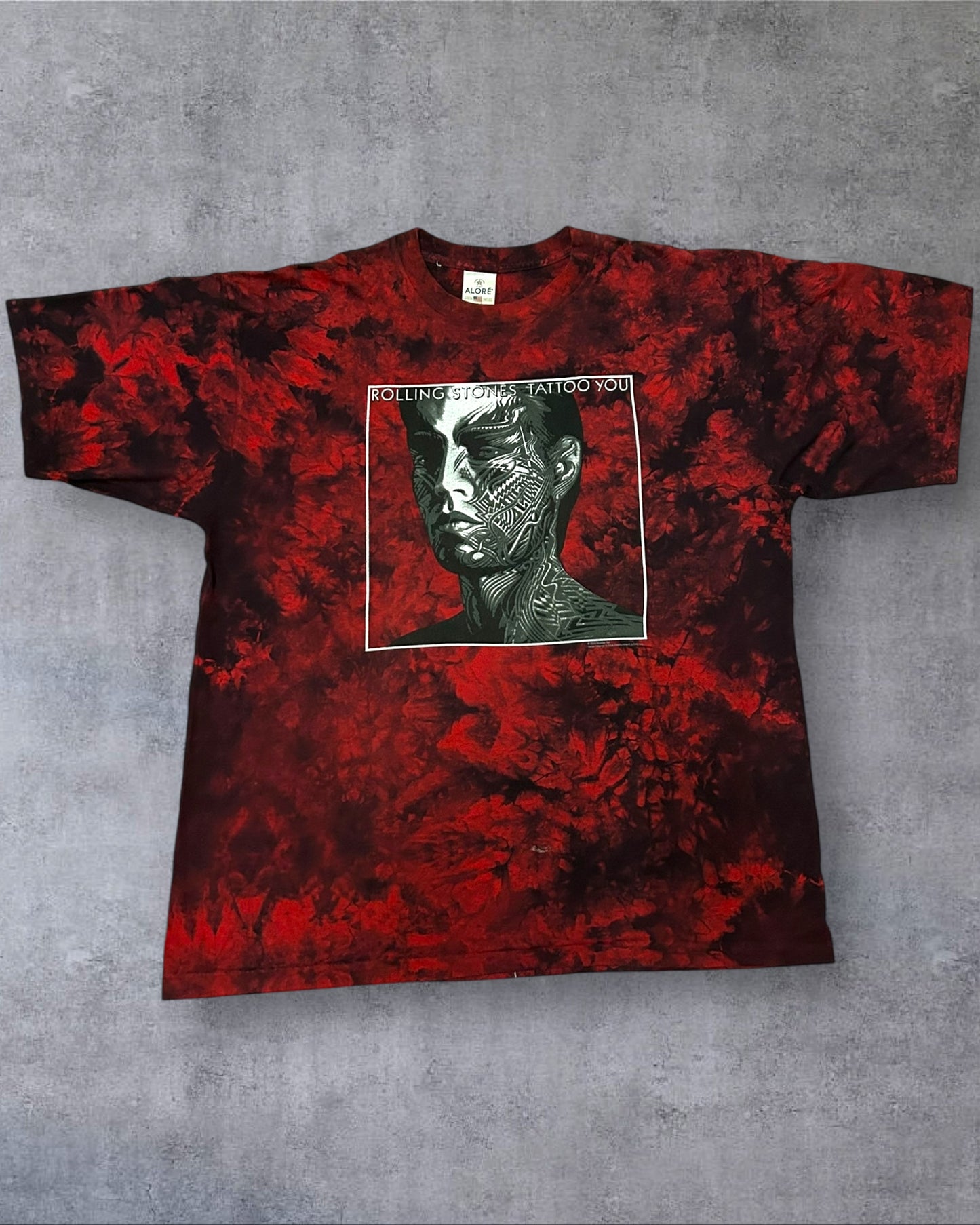 2004 Rolling Stone Tattoo You Tie Dye XL