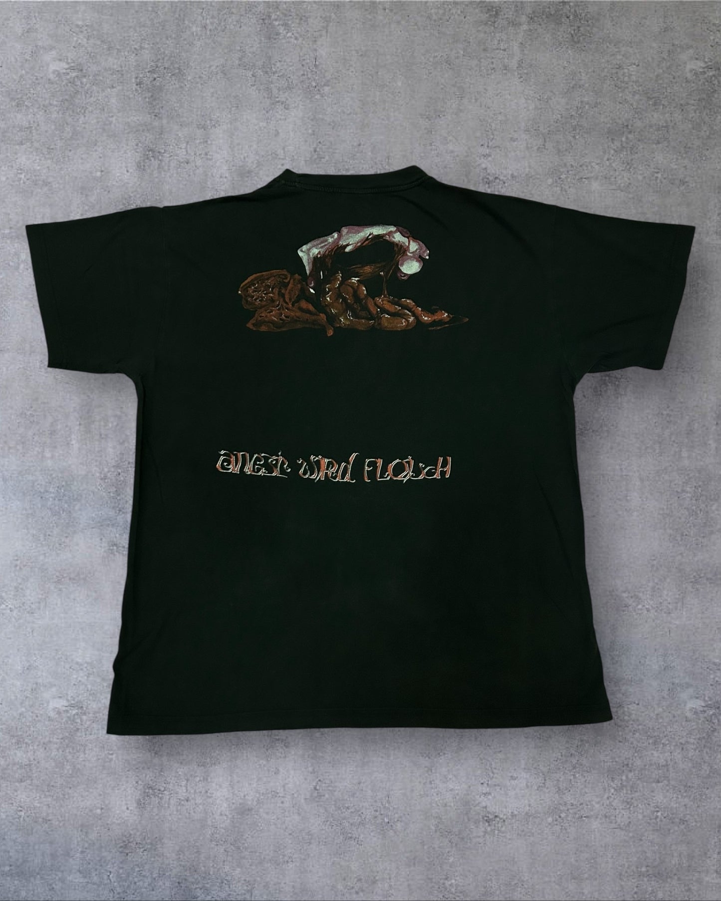 1998 Eisregen Krebs Match Frei Band Tee XL