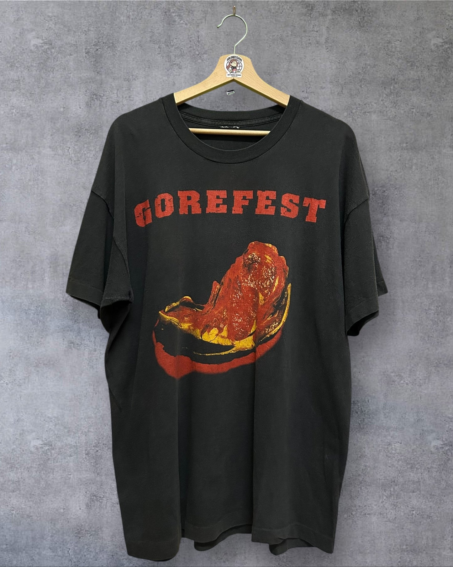 1995 Gorefest Heart Soul Fire Band Tee XL