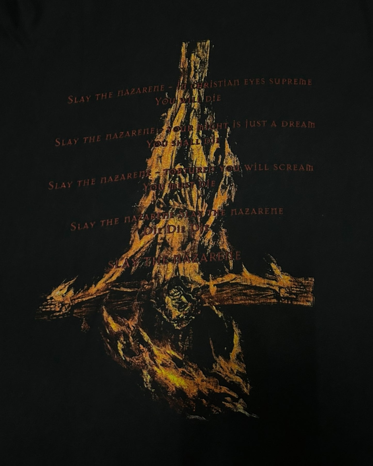 90s Marduk - Slay The Nazarene Long Sleeve XL