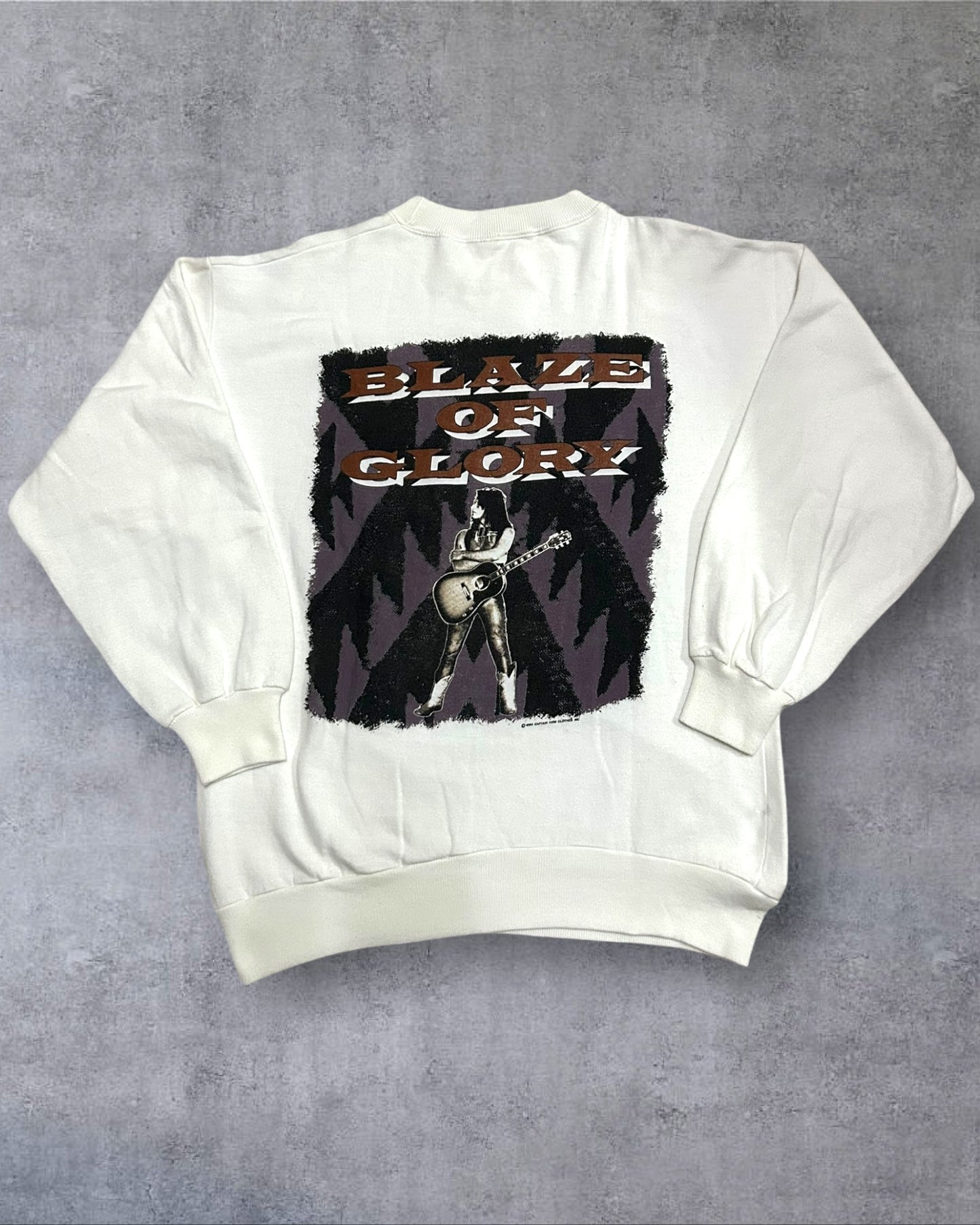 90’s Bon Jovi Blaze of Glory Crew neck Large