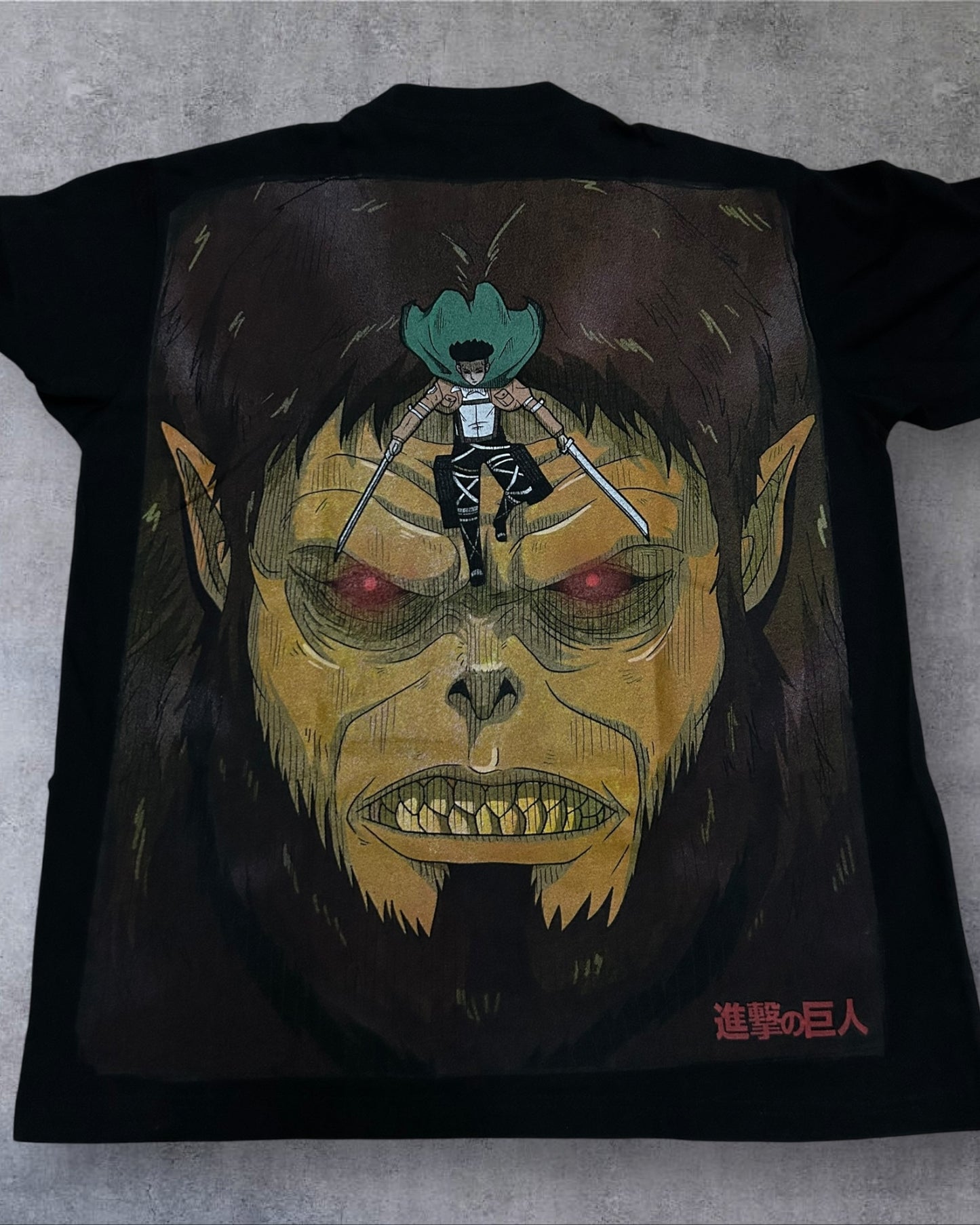 Attack on Titans Indo Boot Deadstock Large on tag fit to XL