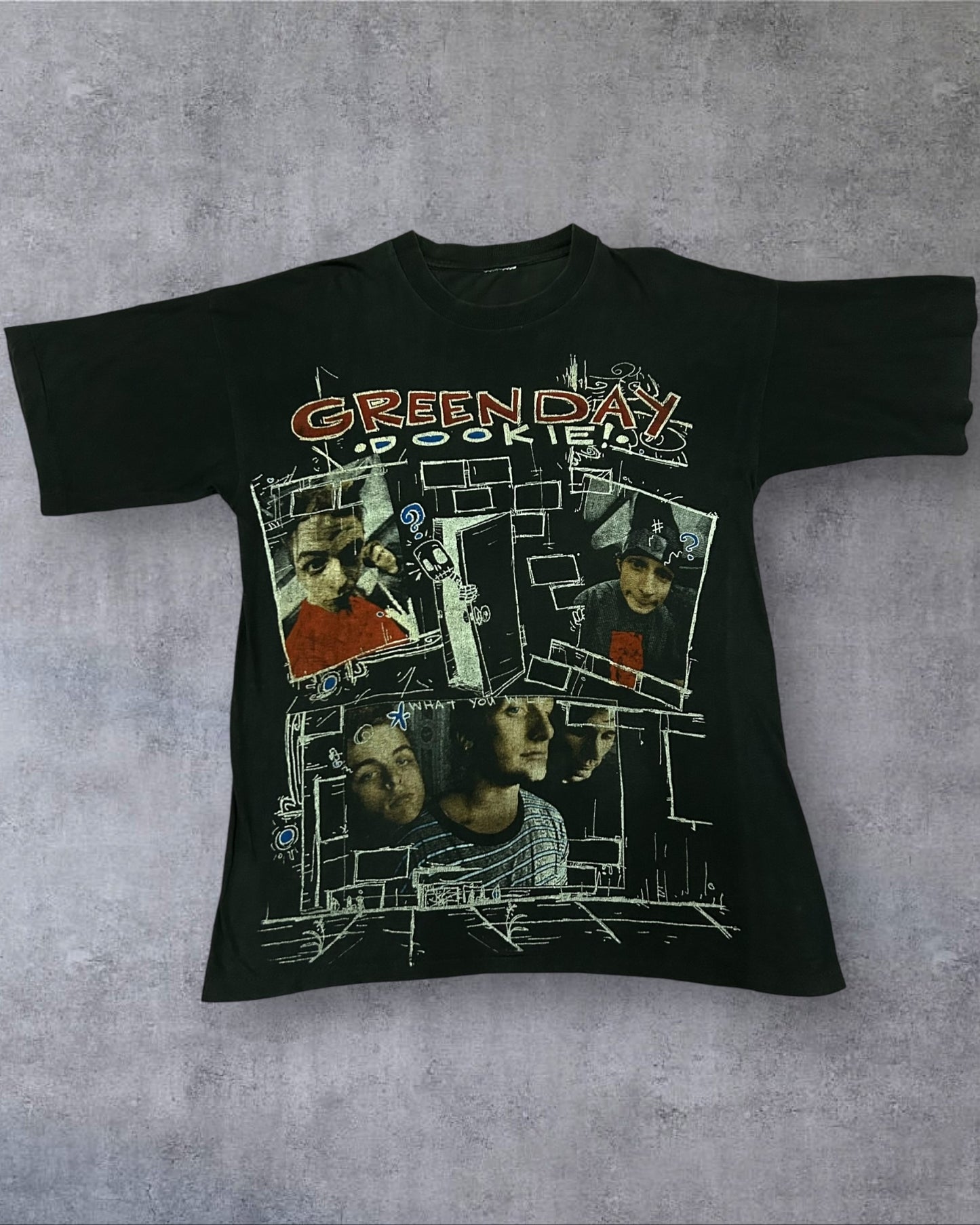 90s Euro Green Day Dookie Album Large