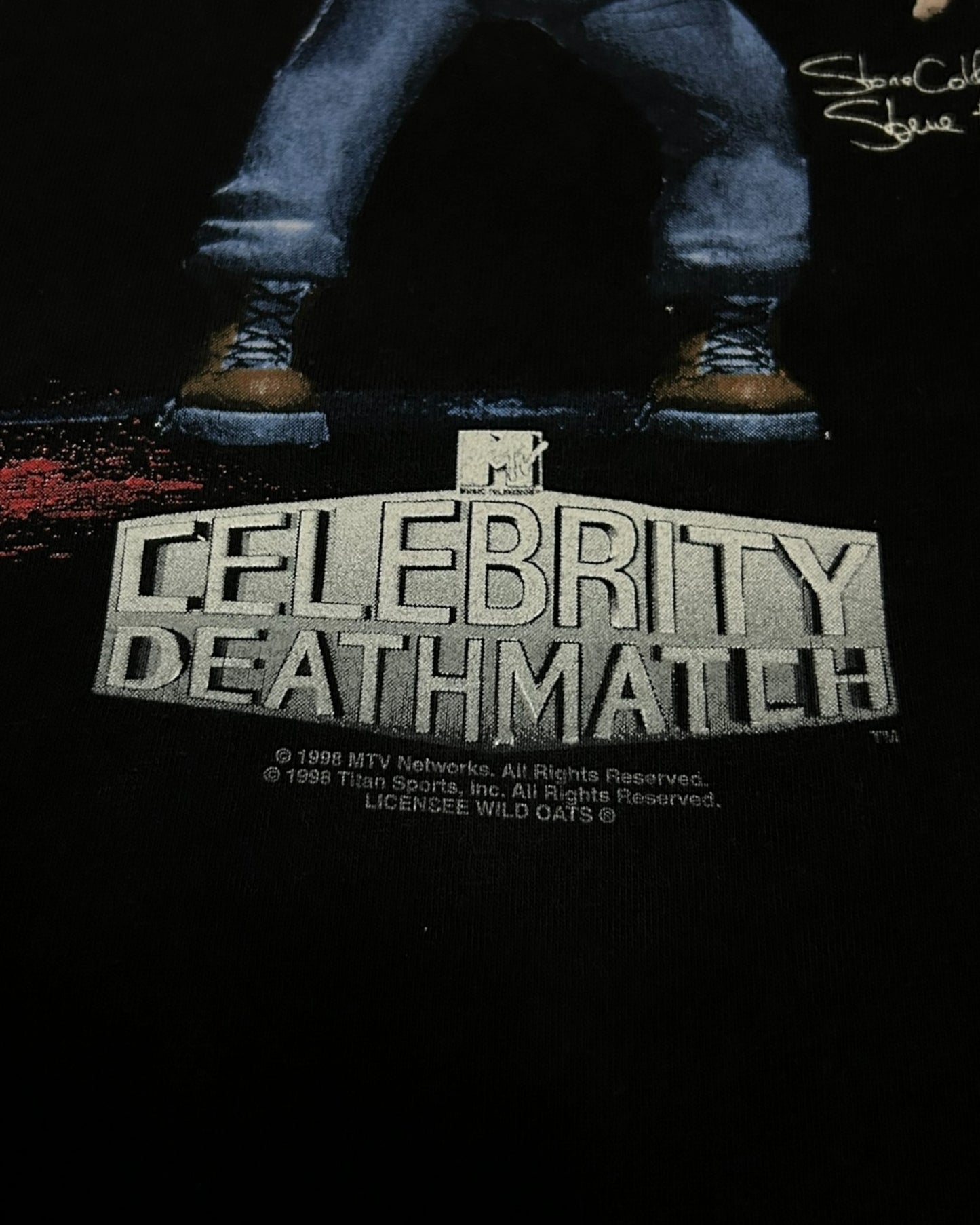 Vintage 90’s Celebrity Death Match Stone Cold Austin WWE Large