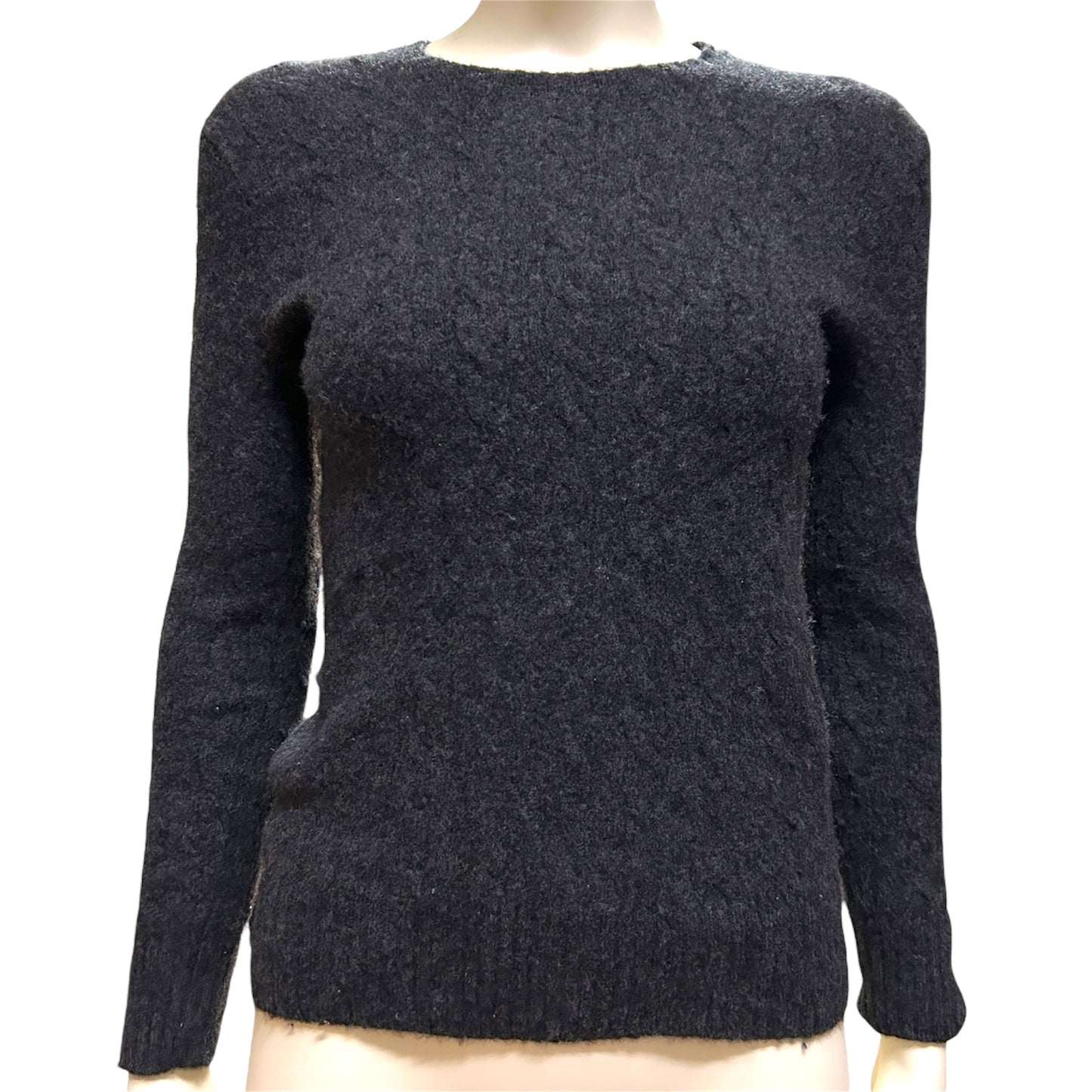 Polo by Ralph Lauren Gray Women Crewneck Sweater