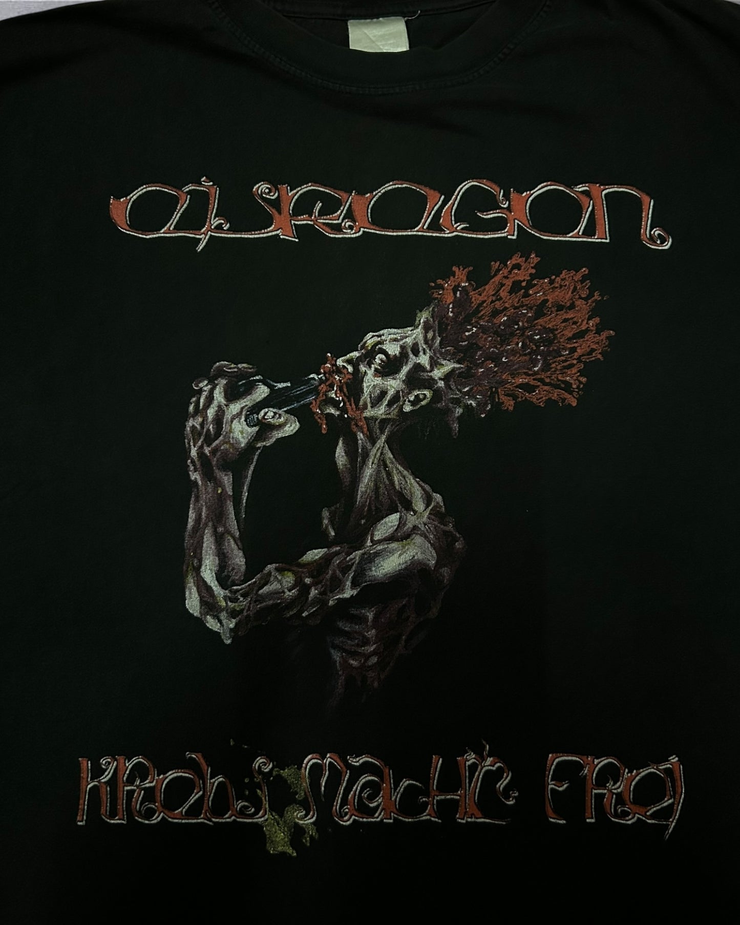 1998 Eisregen Krebs Match Frei Band Tee XL