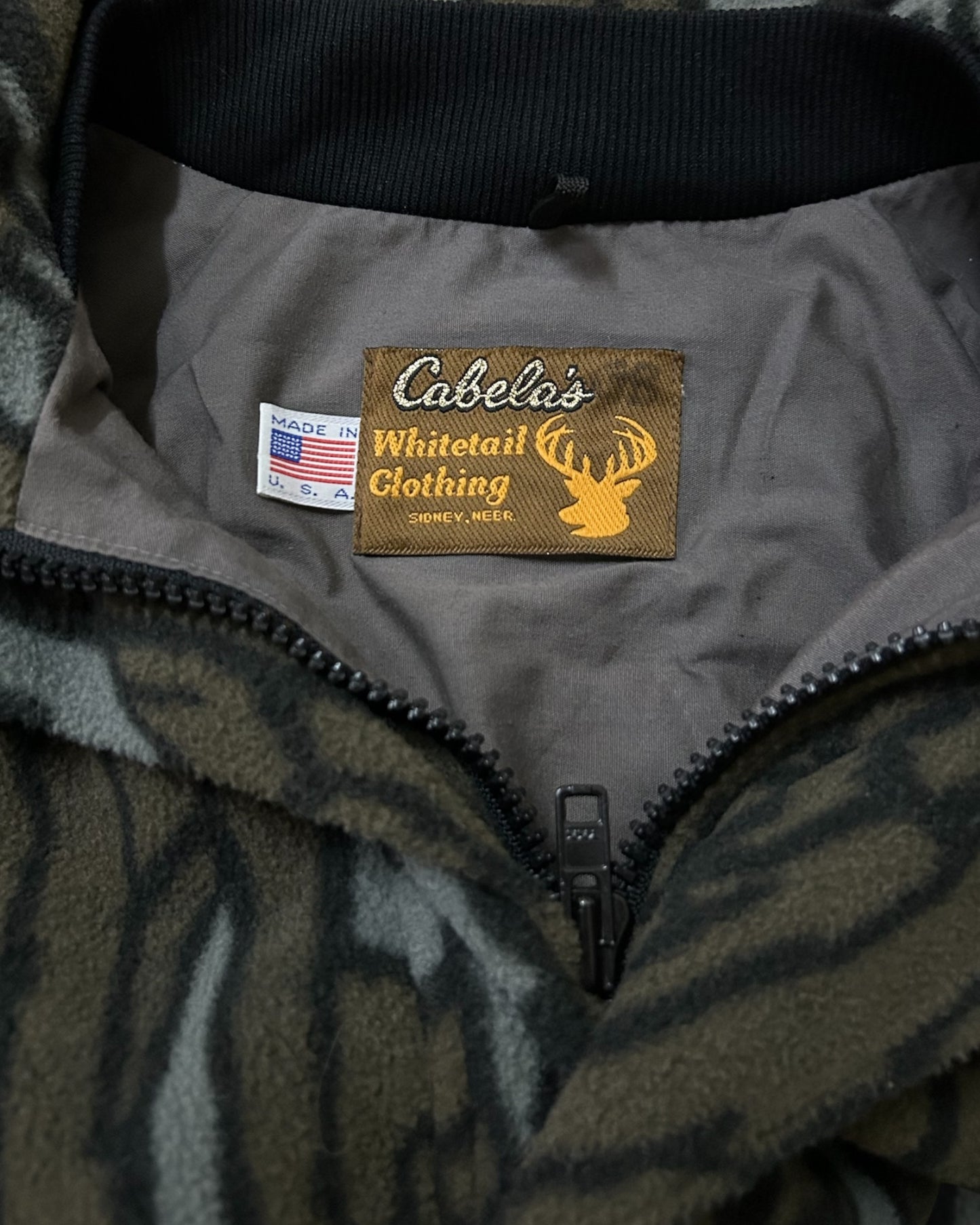 Cabellas 100% Wool Gore- Tex Men Treback Camo Hoodie Field Jacket XL