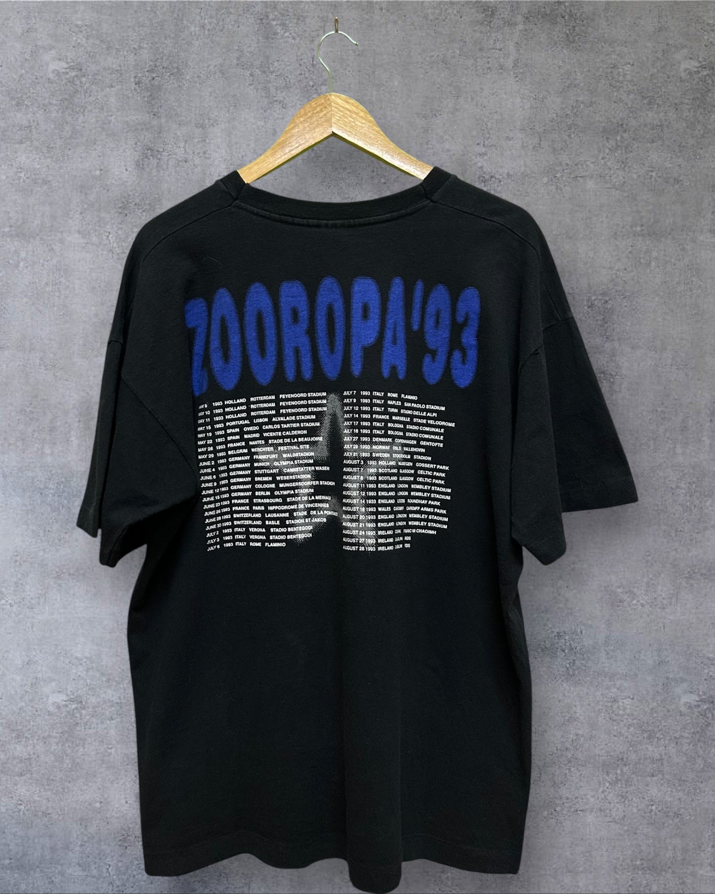 U2 Zooropa ‘93 Zoo Tour Shirt XL