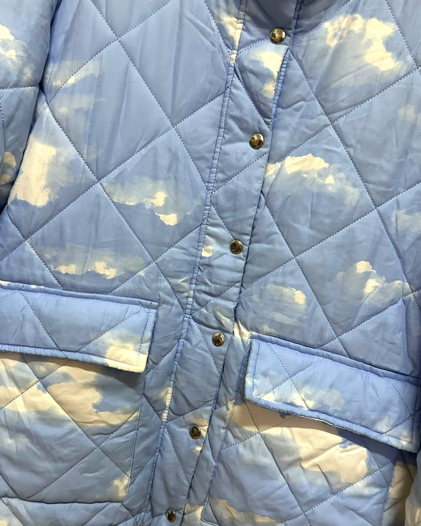 Forever21 Cloud Quilted Jacket Medium to Large