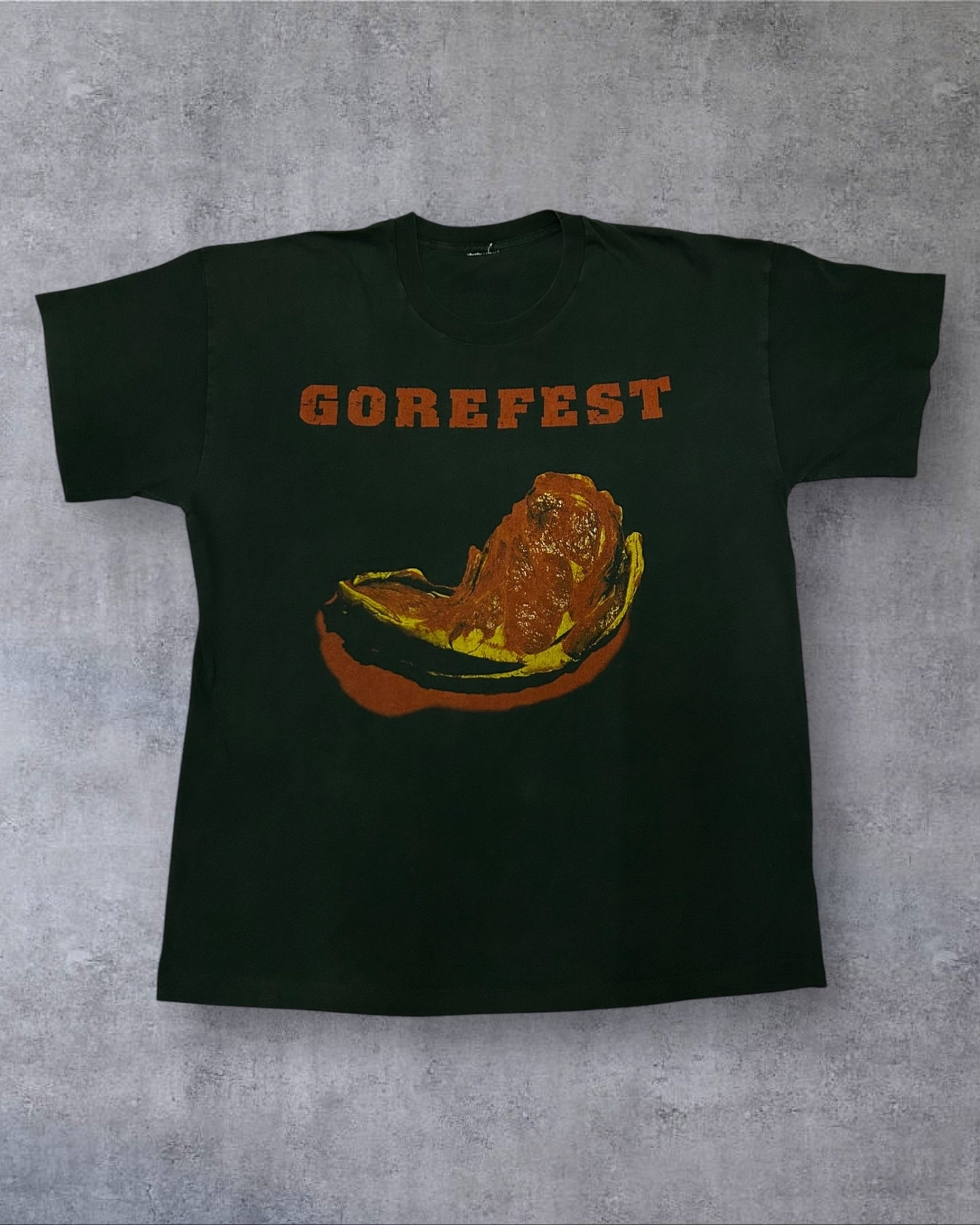 1995 Gorefest Heart Soul Fire Band Tee XL