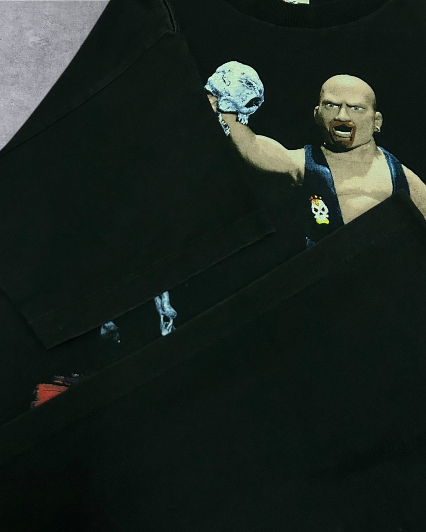 Vintage 90’s Celebrity Death Match Stone Cold Austin WWE Large