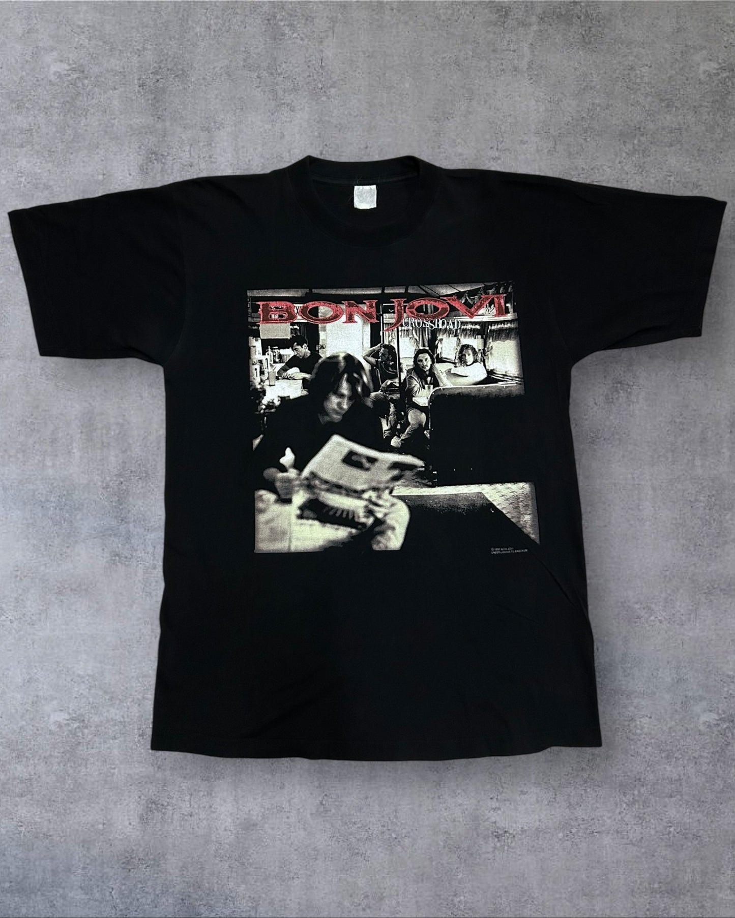 1995 Bon Jovi Crossroads Album Shirt Large