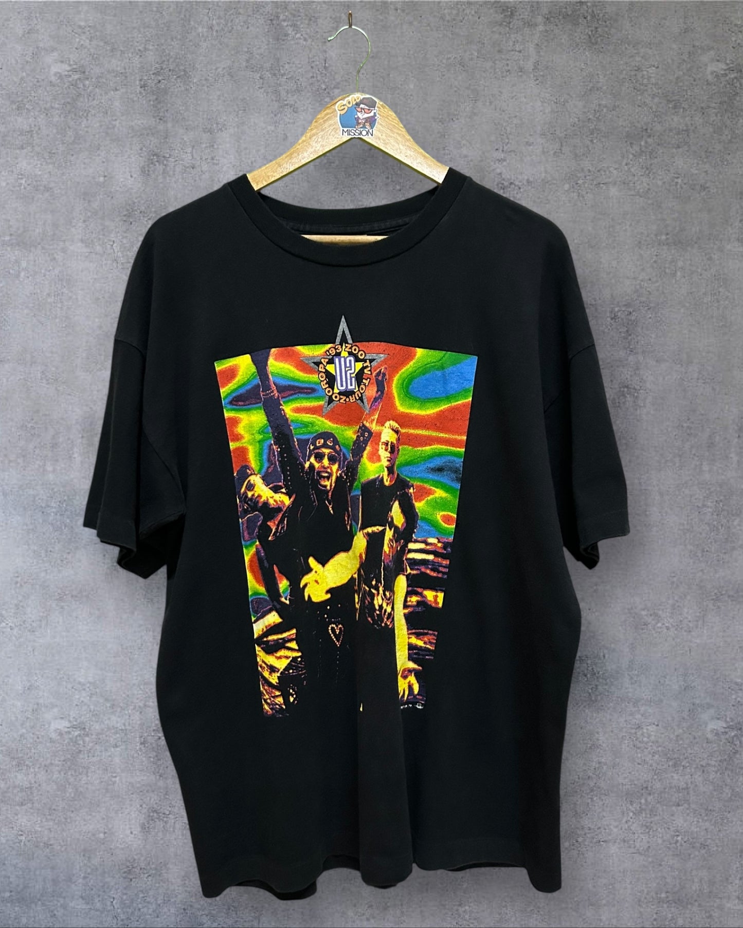 U2 Zooropa ‘93 Zoo Tour Shirt XL