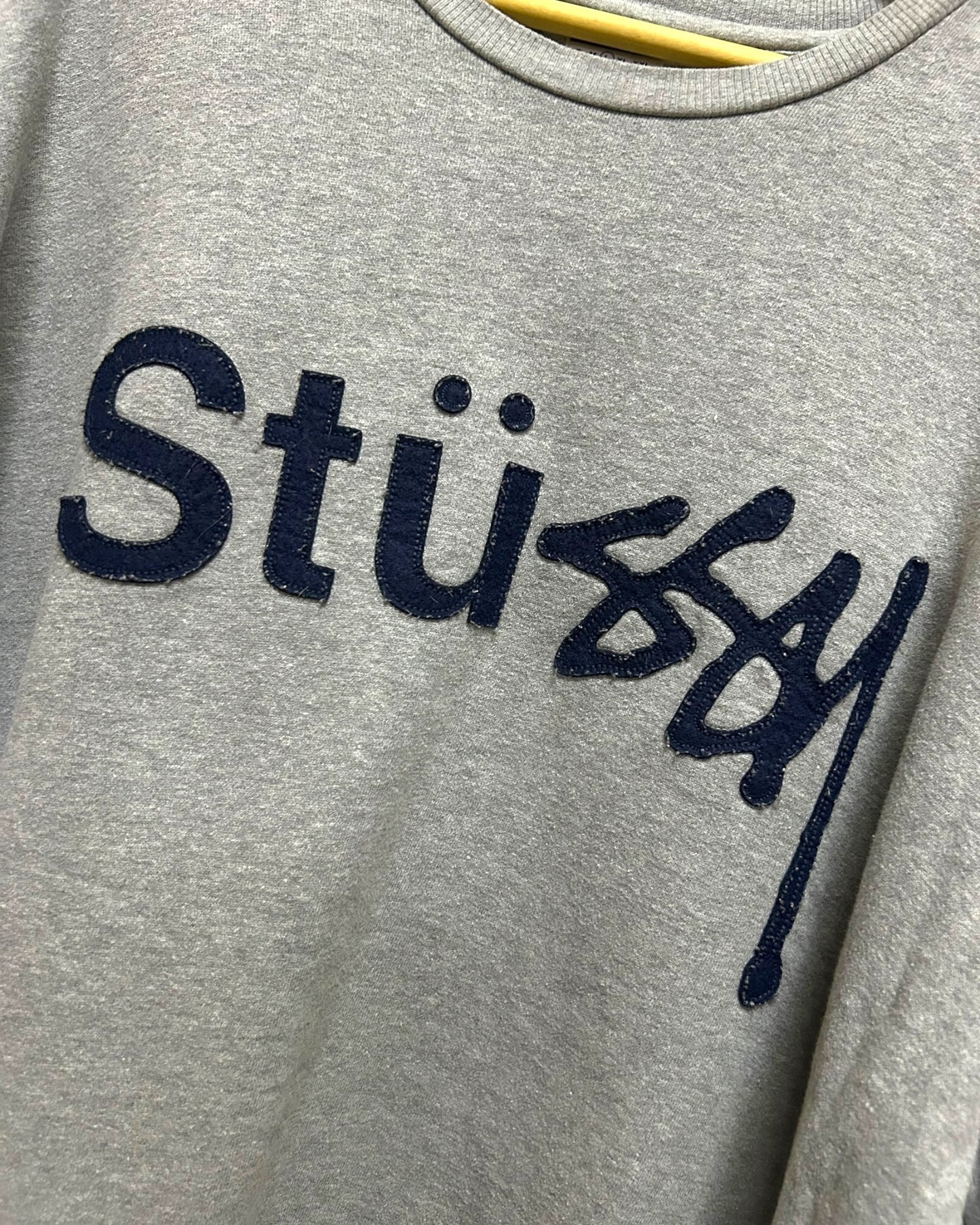 Stussy Graffiti Applique Crew L to 2XL Fit
