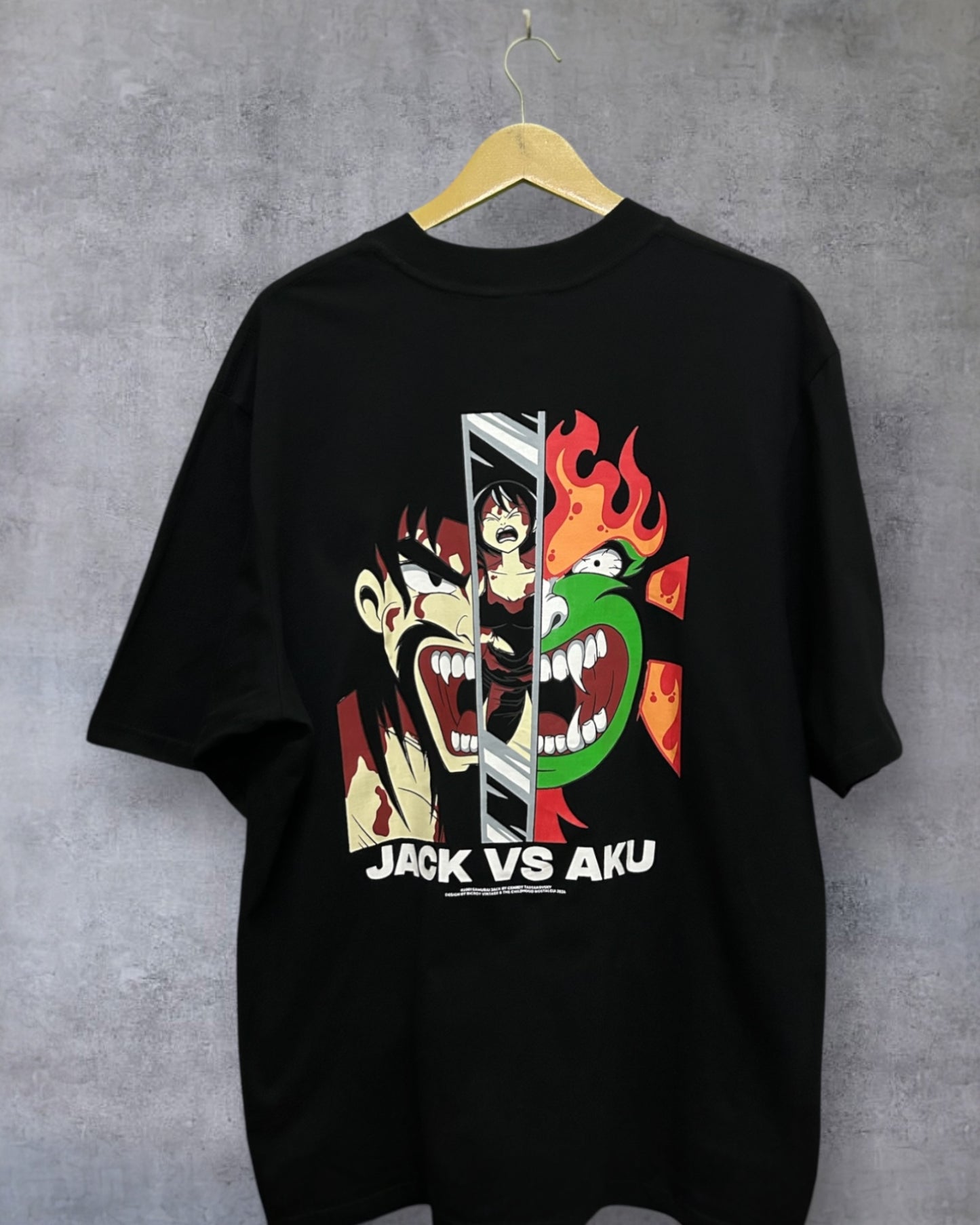 Bigboy Vintage Samurai X “Jack vs Aku” XL