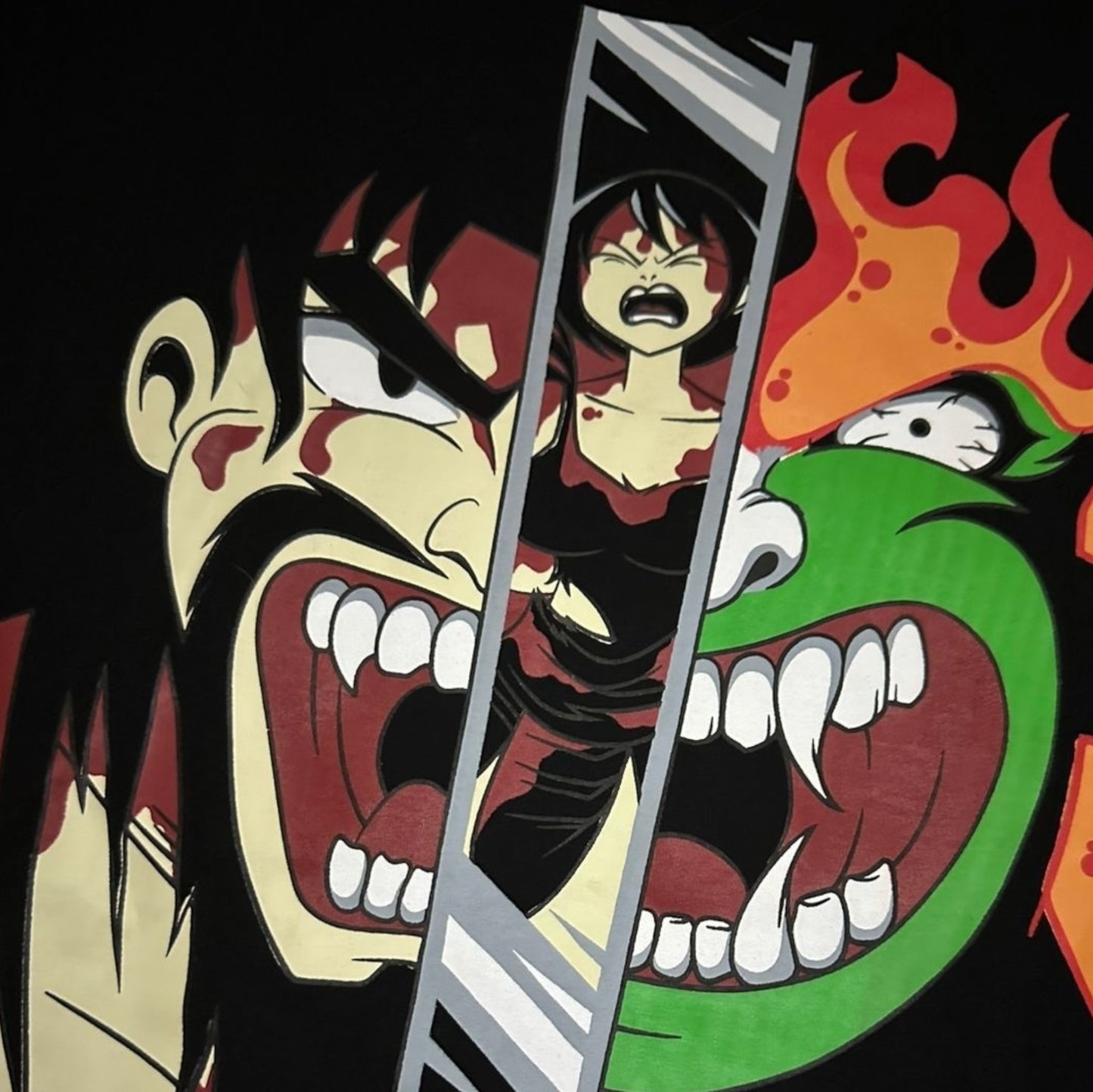 Bigboy Vintage Samurai X “Jack vs Aku” XL