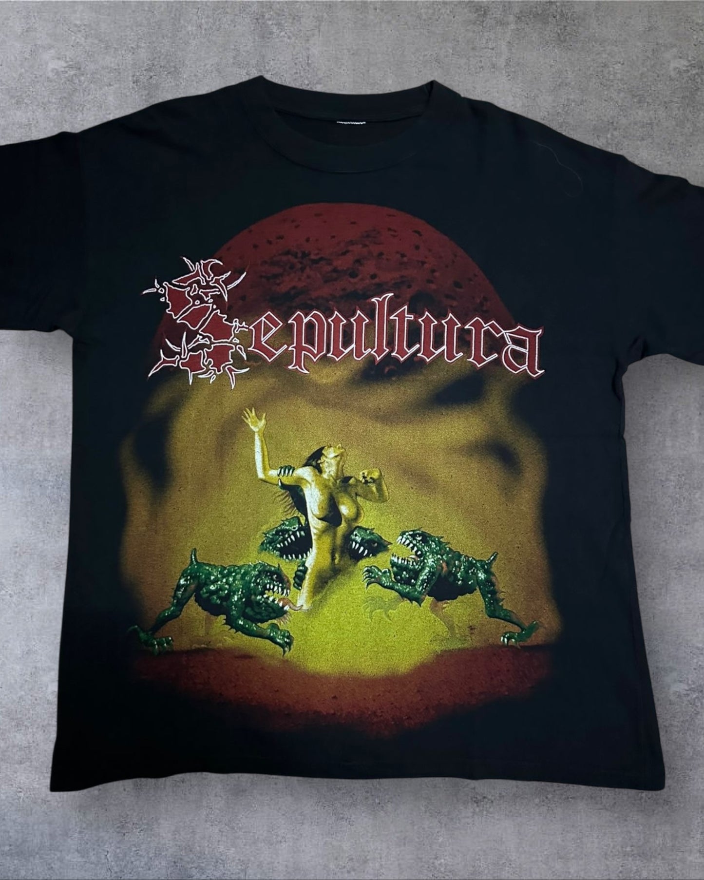 90s Sepultura “Beneath The Remains” Euro XL
