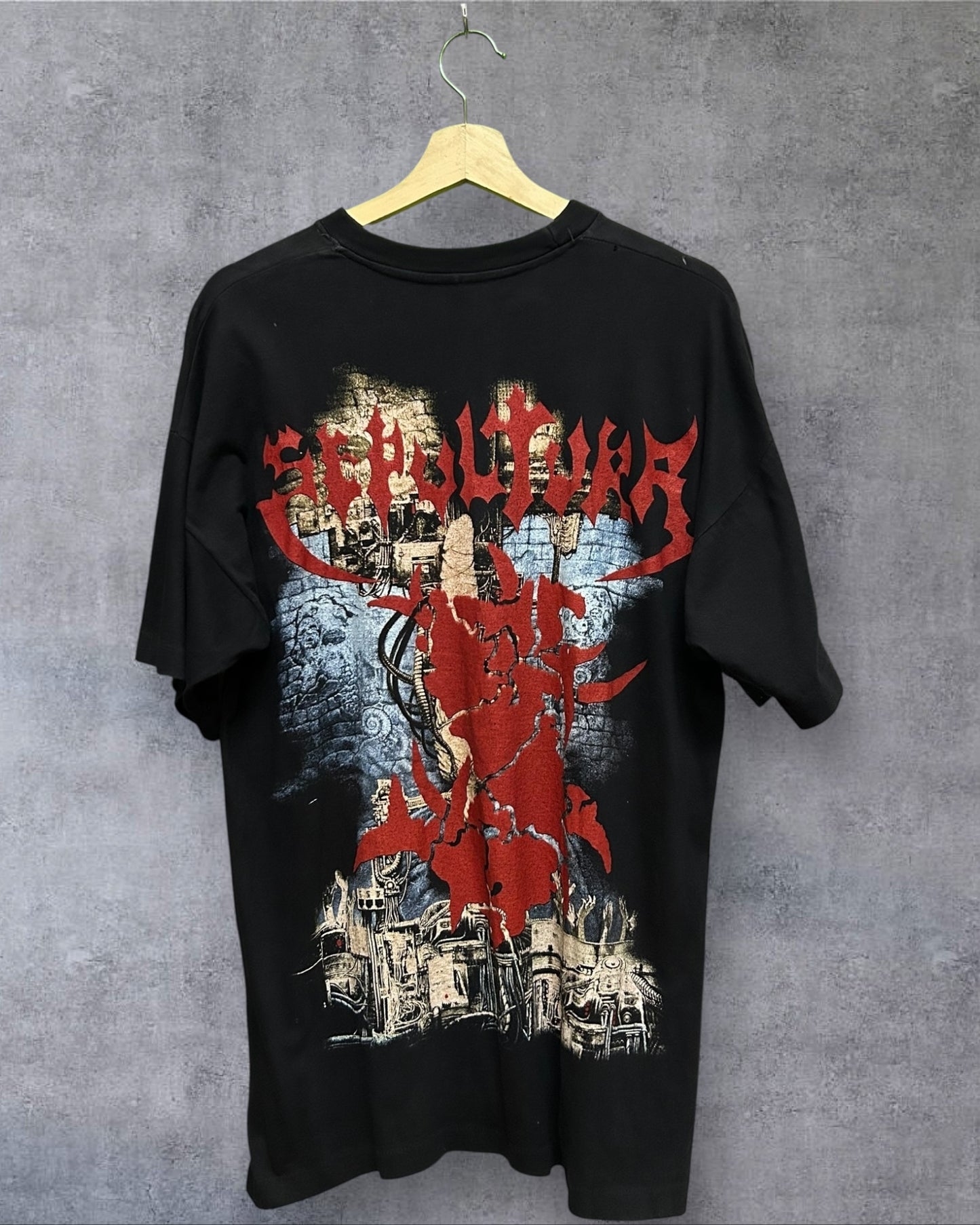 90s Sepultura “Chaos” Euro (Remove Empire Tag) Large