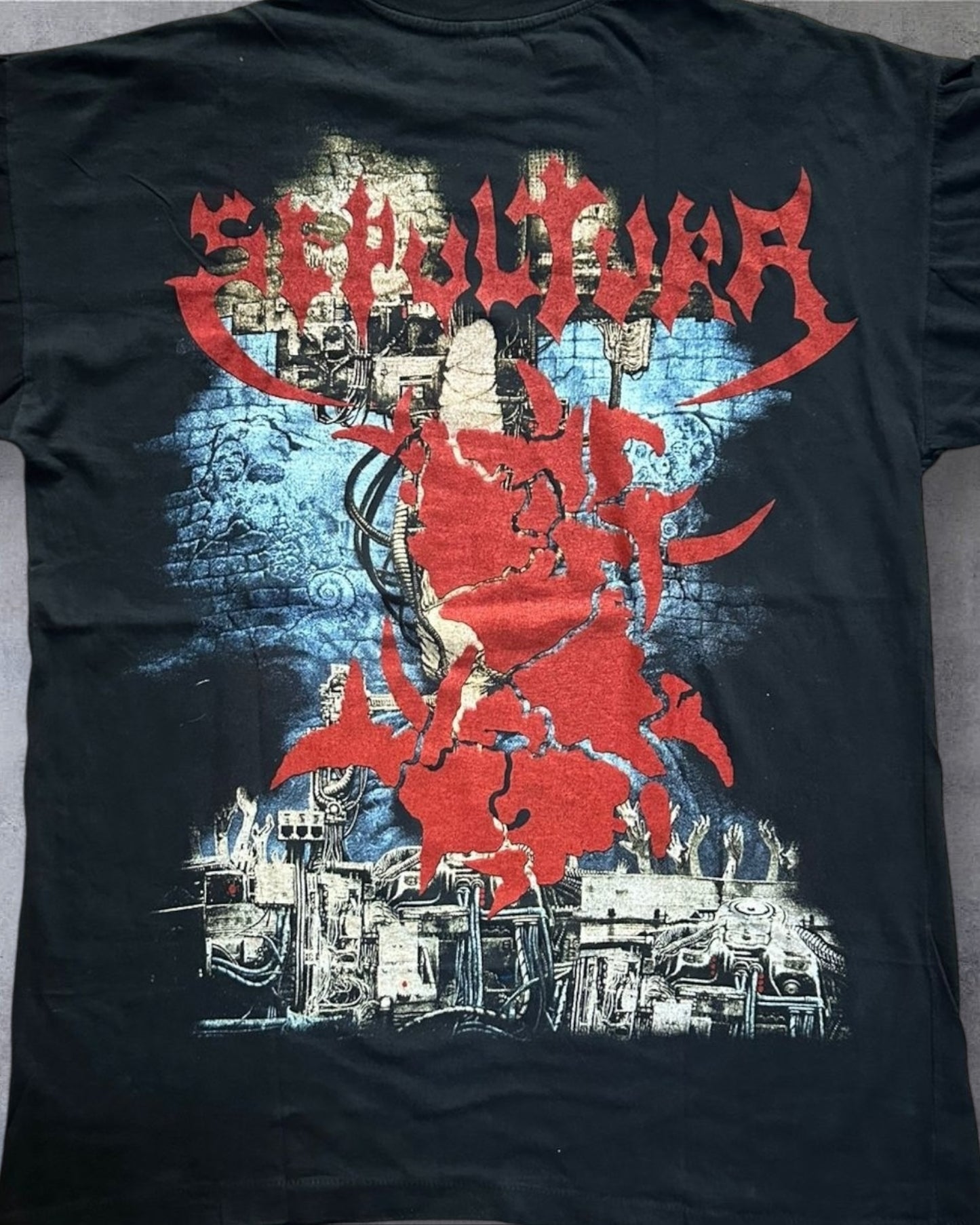 90s Sepultura “Chaos” Euro (Remove Empire Tag) Large