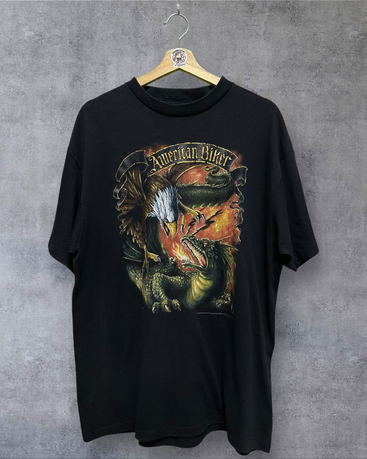 90s 3D Emblem “Eagle & Dragon” XL