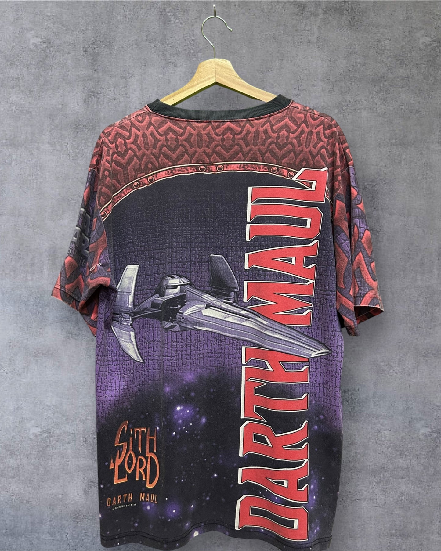 90s Darth Maul “Sith Lord” AOP Large