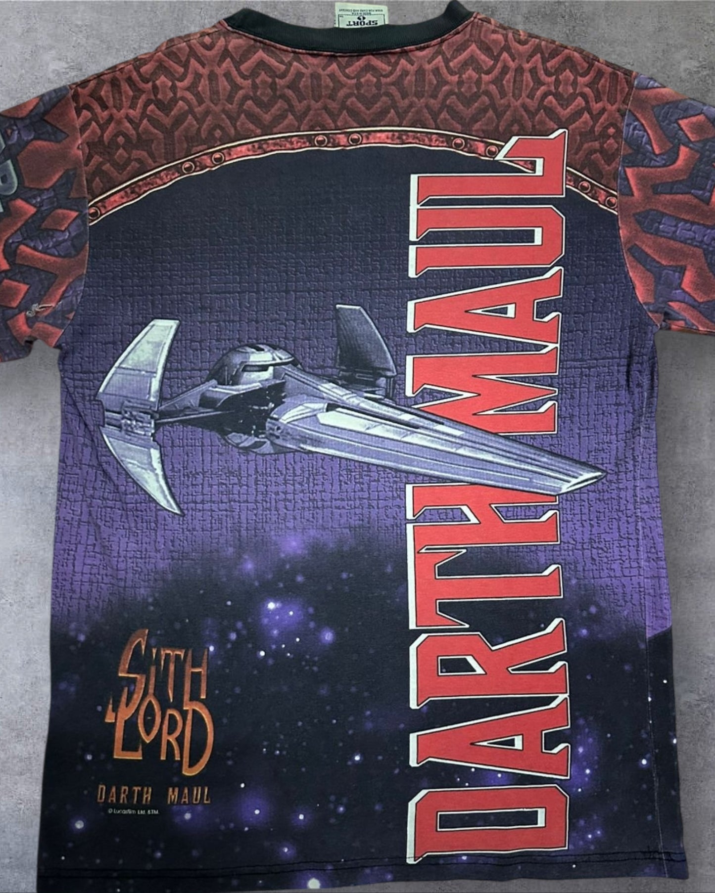 90s Darth Maul “Sith Lord” AOP Large