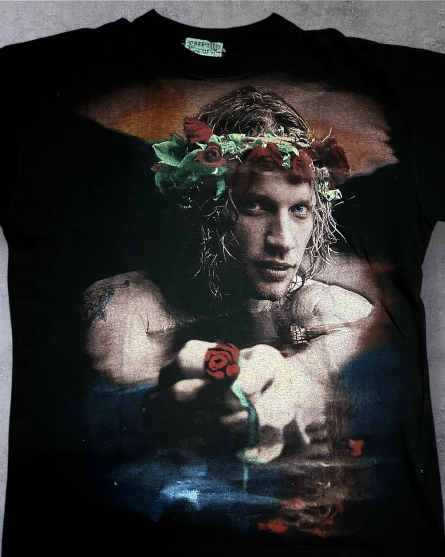 90s Bon Jovi “Bed Of Roses” Euro Empire Tag Large