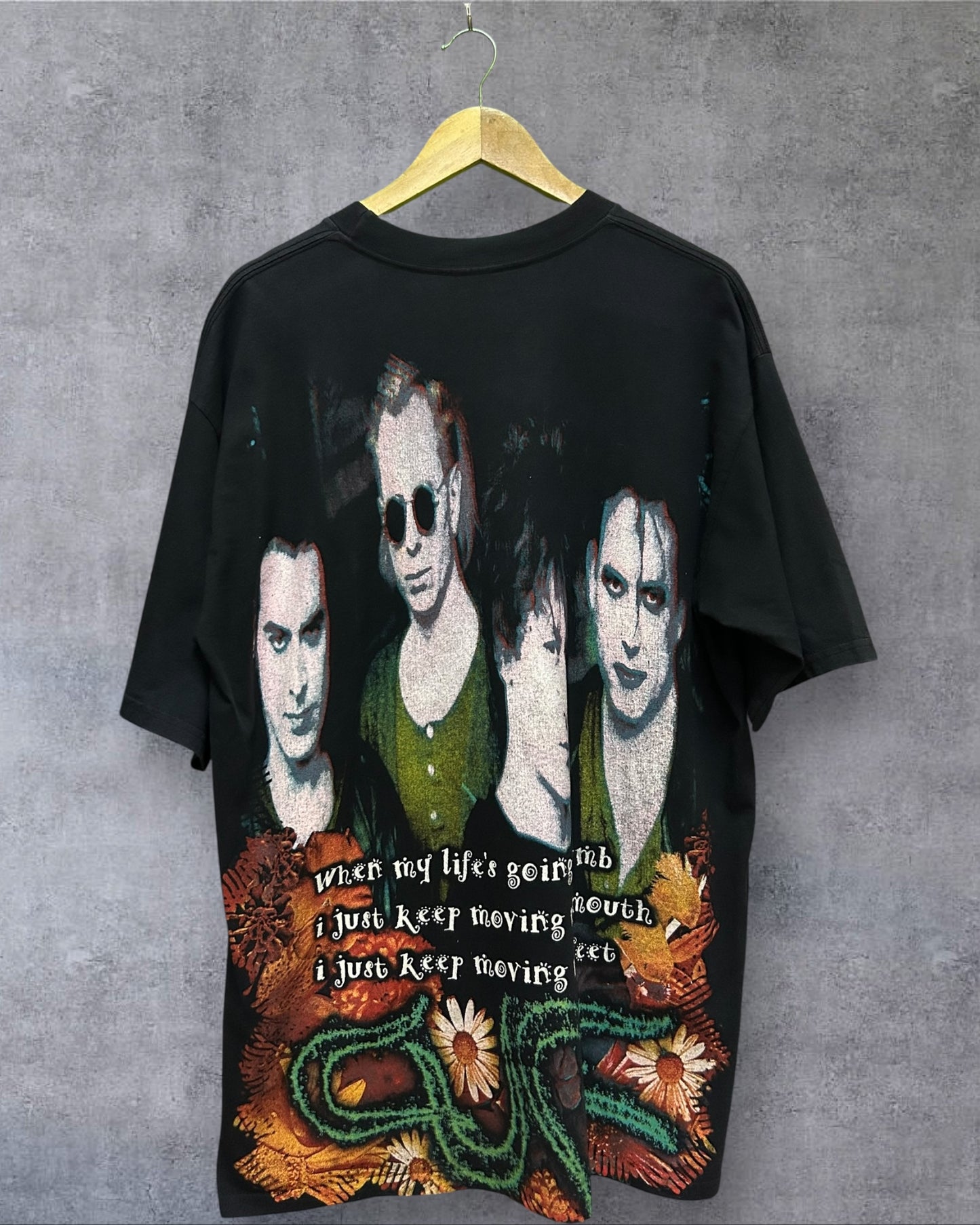 The Cure 90s Mexican Resurreccion tag XL